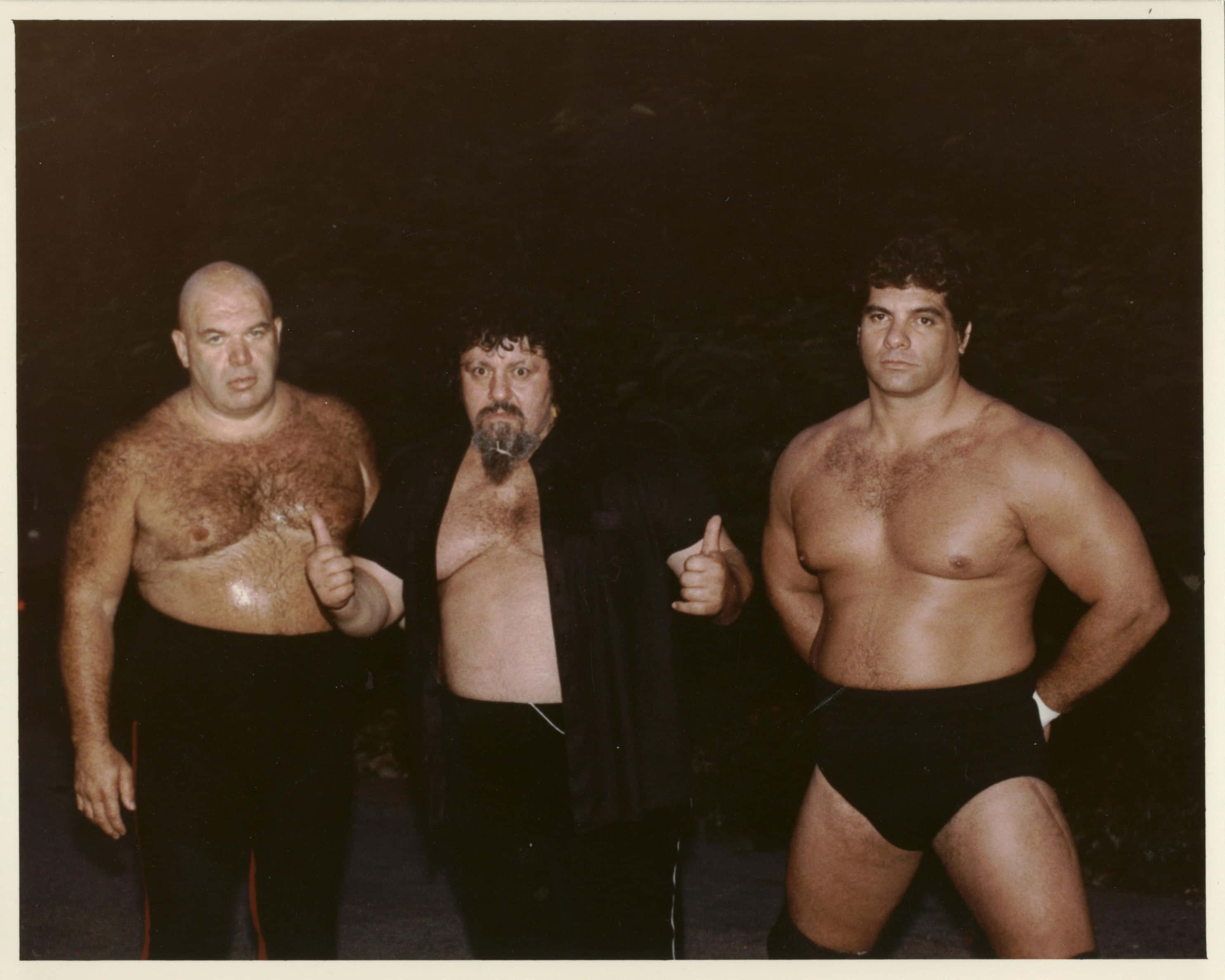 George Steele, wrestling attire, thumbs up, 2K Desktop Wallpaper