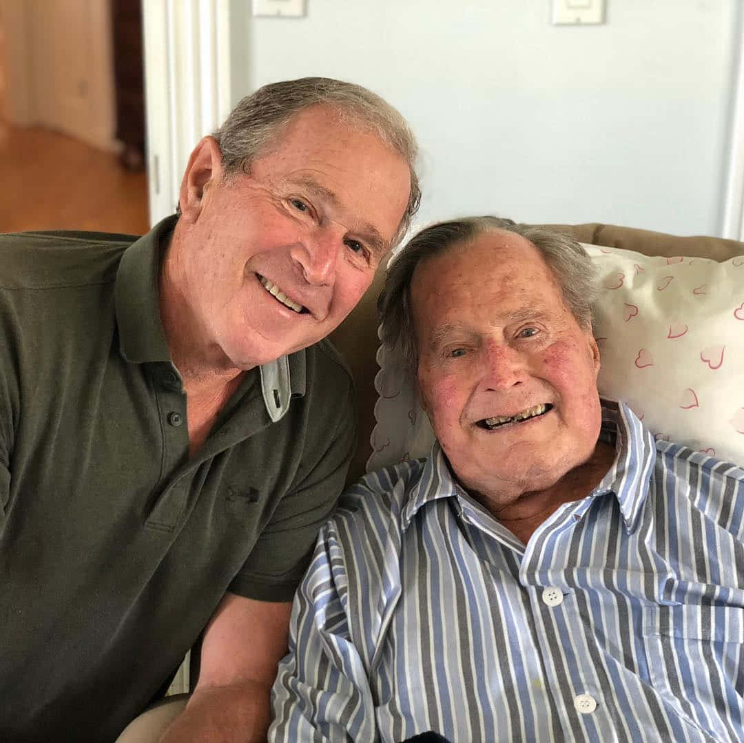 George W. Bush, father, indoor, SD Desktop Wallpaper