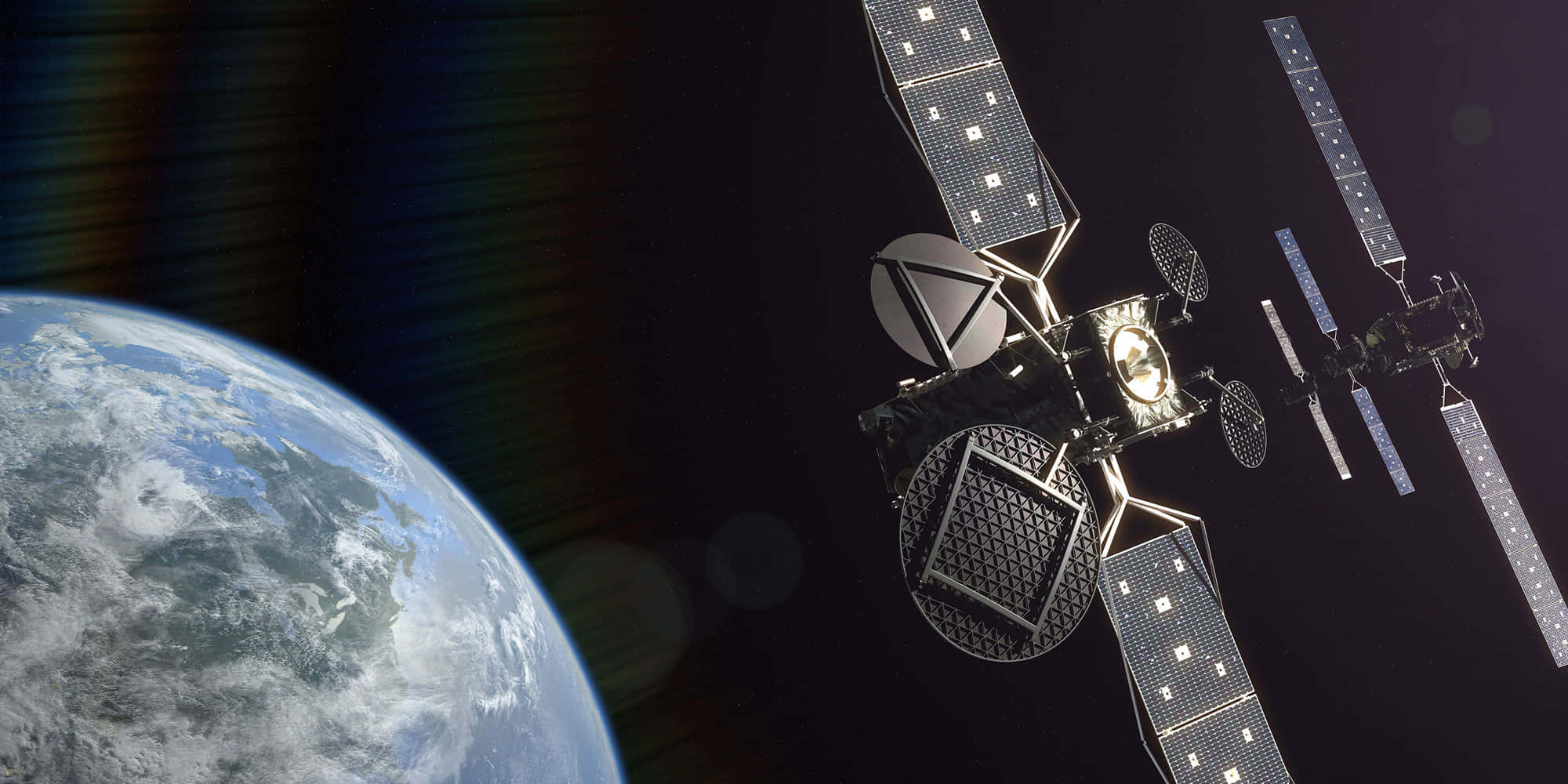 Geostar 2000, X 1000, satellite, Full HD Desktop Wallpaper