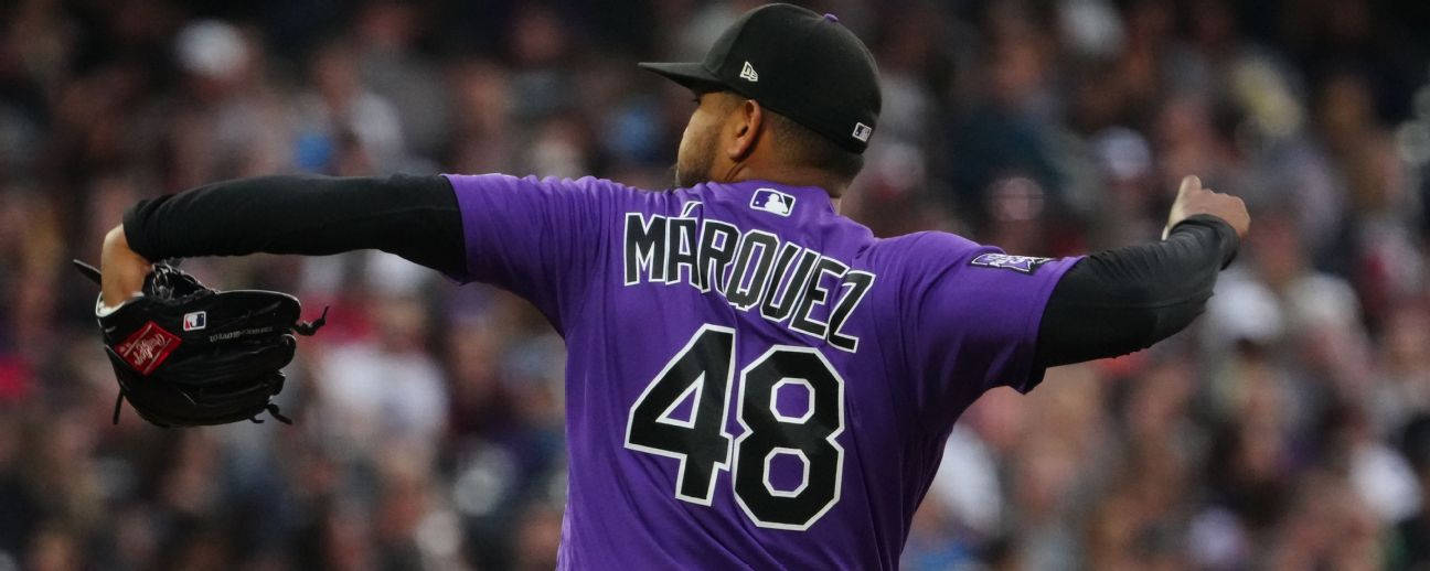 German Marquez, 48, purple jersey, HD Desktop Wallpaper