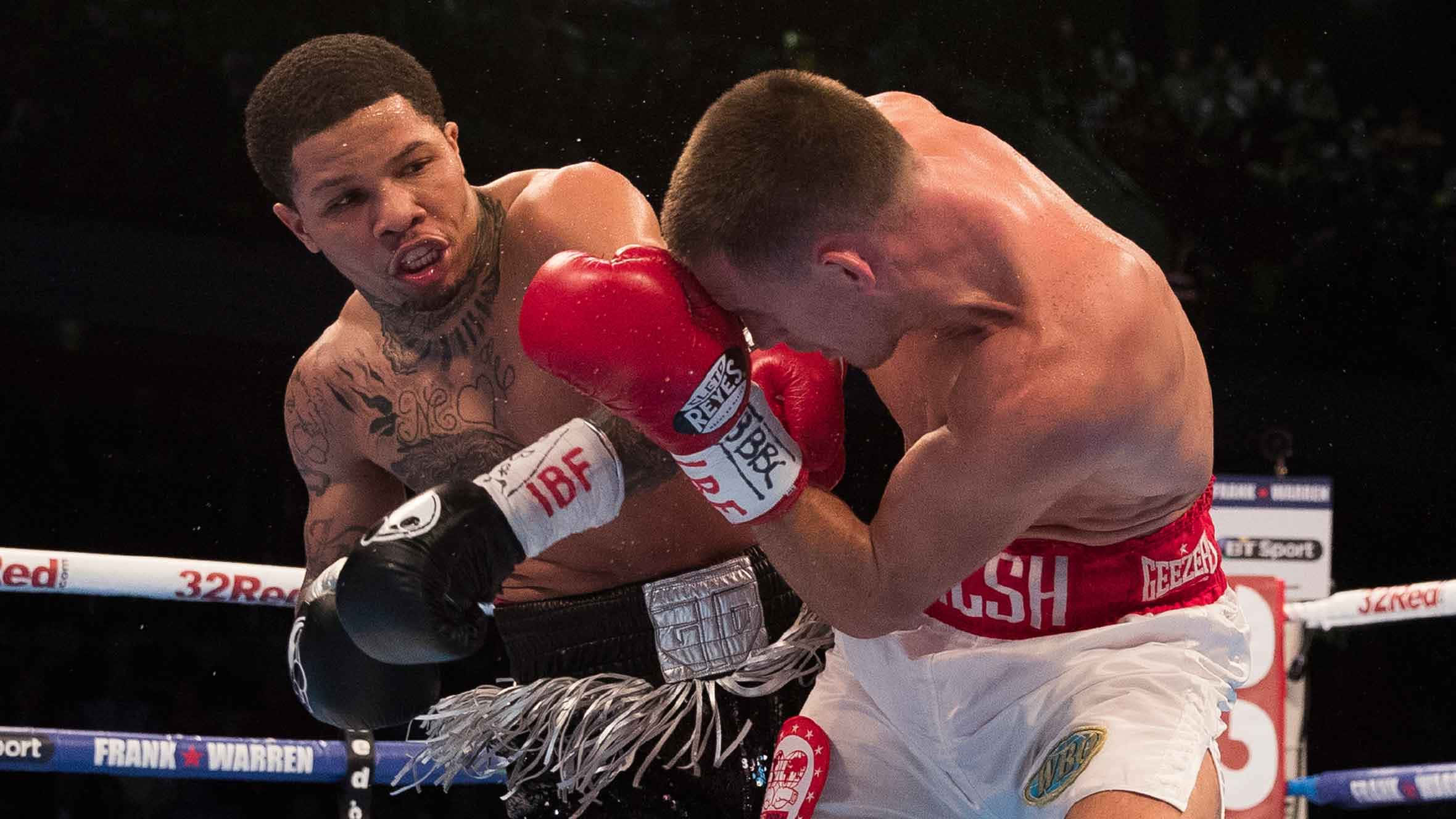 Gervonta Davis, ring, red gloves, Full HD Desktop Wallpaper