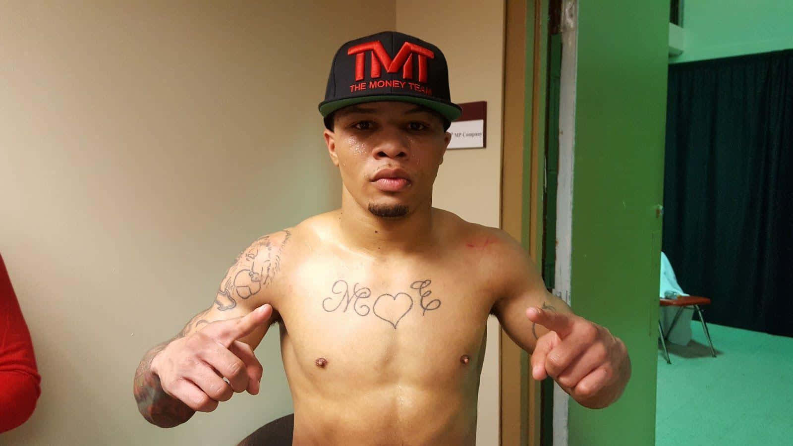 Gervonta Davis, M❤E, black cap, HD Desktop Wallpaper