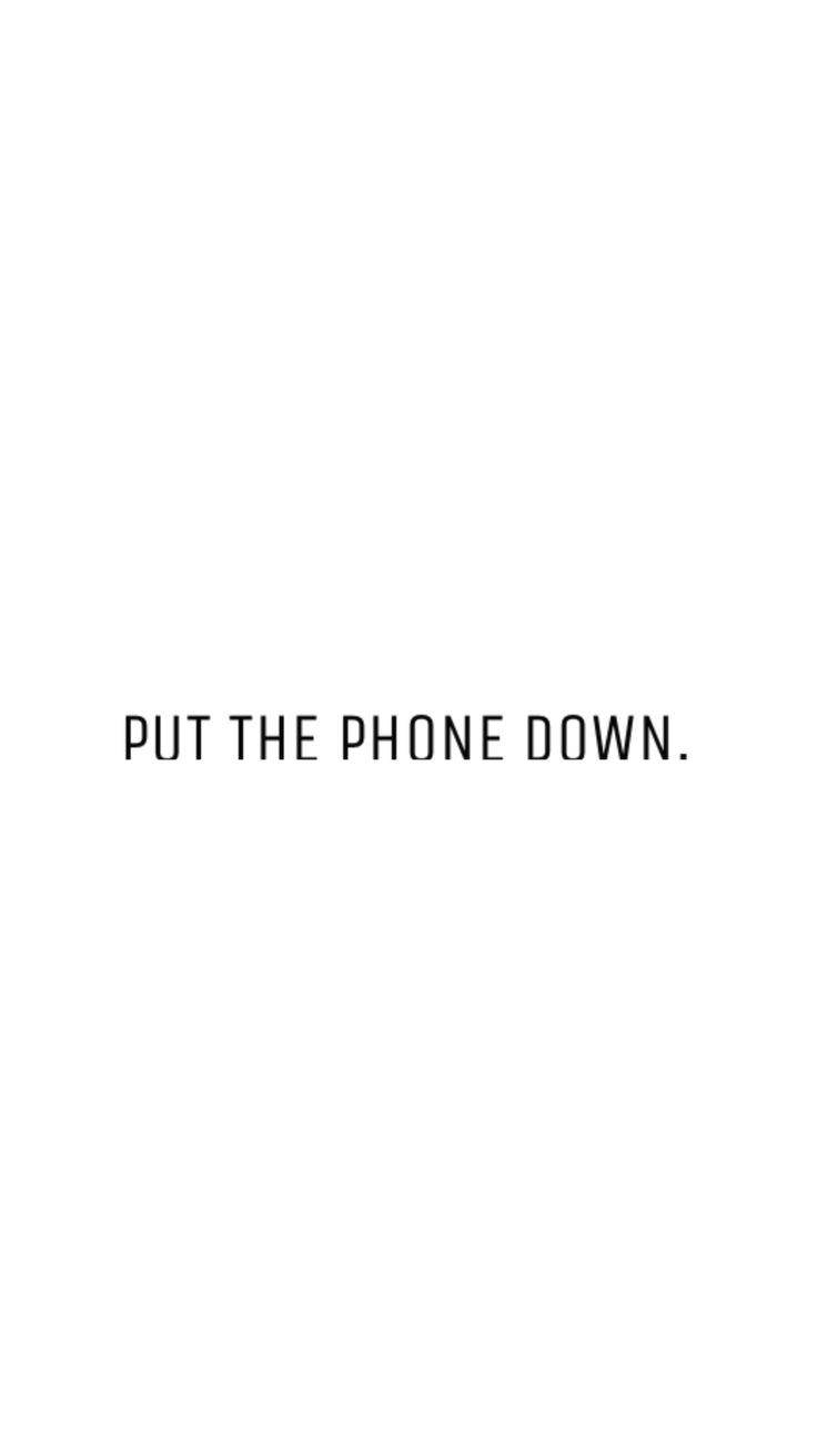 Simple Get Off My Phone, minimalist, white background, HD Phone Wallpaper