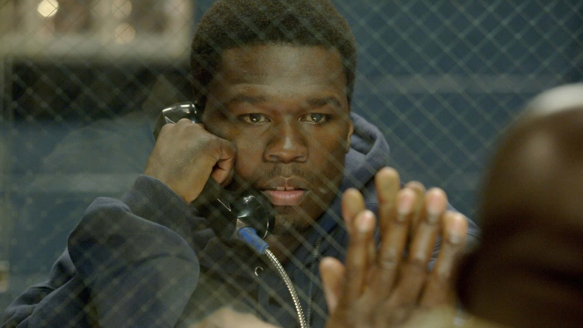 Get Rich Or Die Tryin, prison scene, blue hoodie, Full HD Desktop Wallpaper