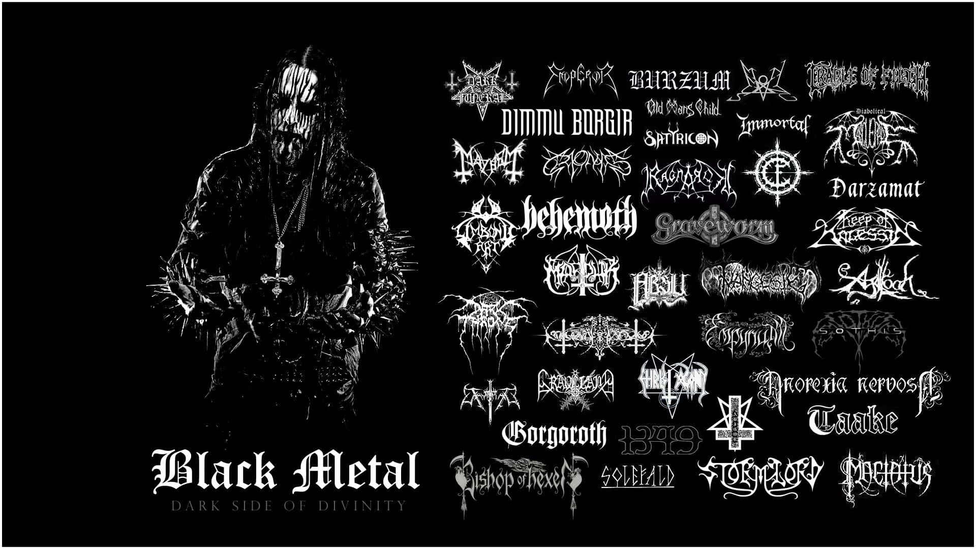 Ghost Band, black metal, skull mask, Full HD Desktop Wallpaper