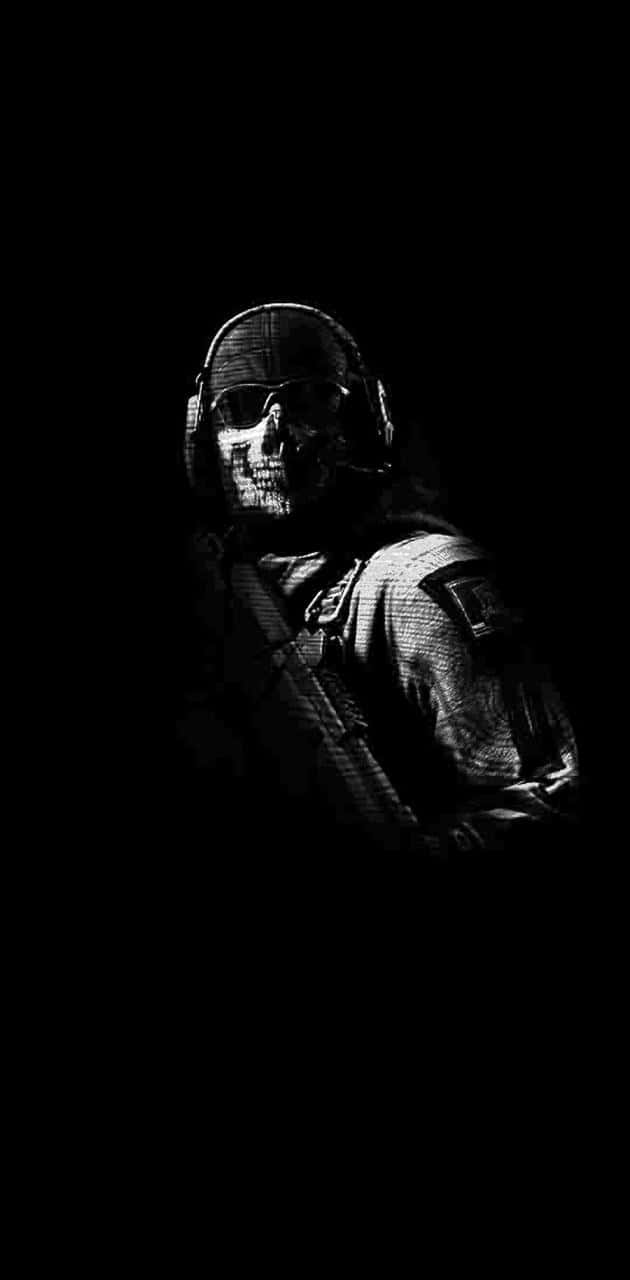 Ghost, COD, skull-faced soldier, HD Phone Wallpaper