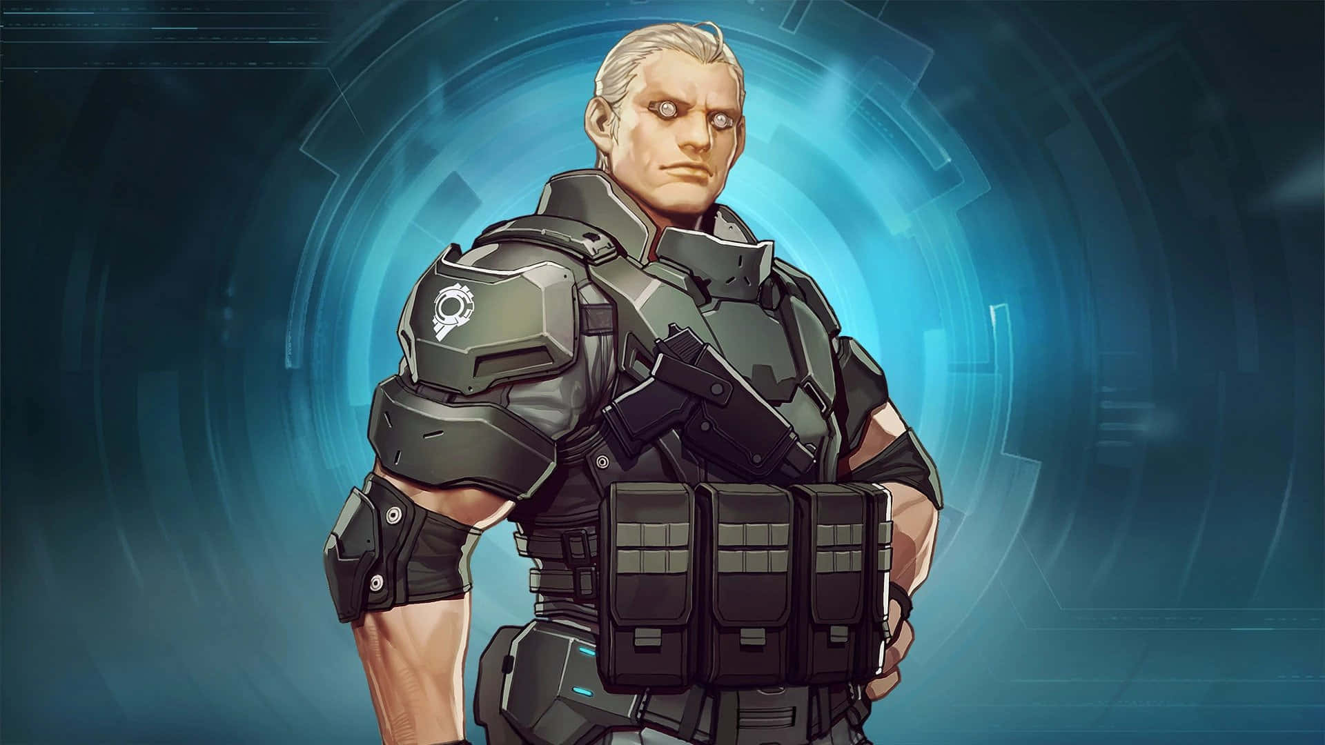 Ghost In The Shell Batou, Batou, dark armor, Full HD Desktop Wallpaper