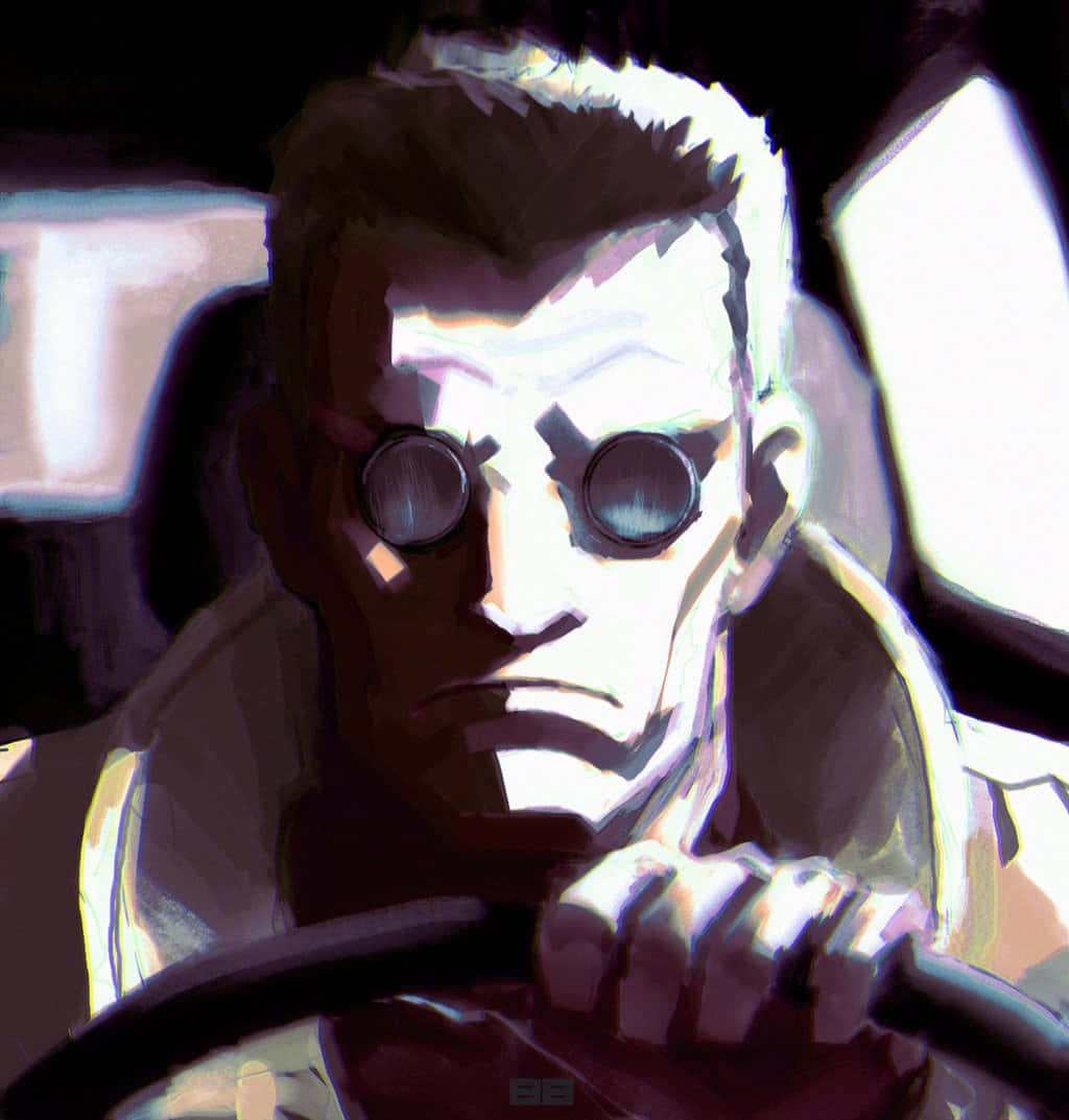 Ghost In The Shell Batou, Batou, goggles, SD Phone Wallpaper