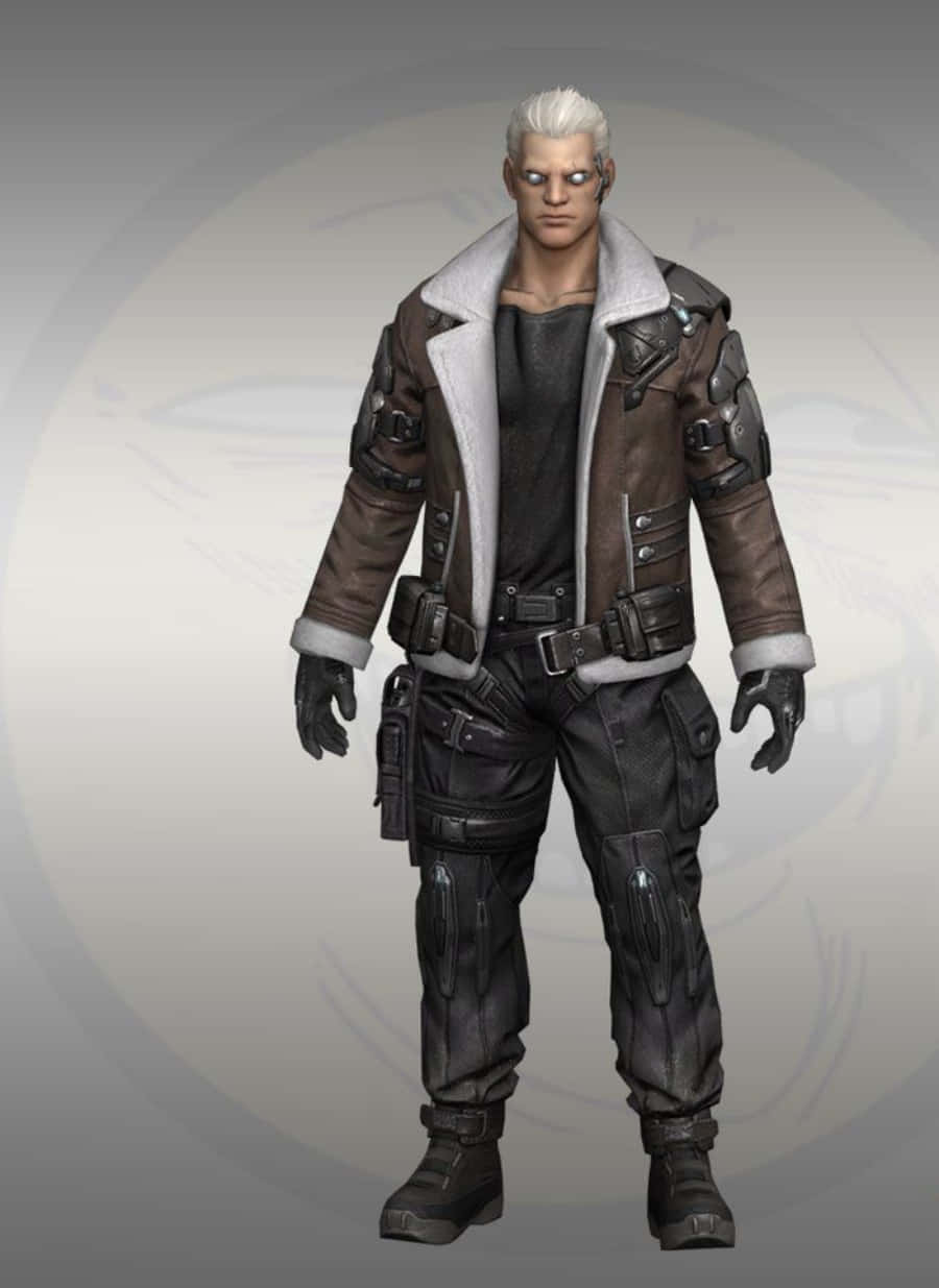 Ghost In The Shell Batou, Batou, brown leather jacket, SD Phone Wallpaper