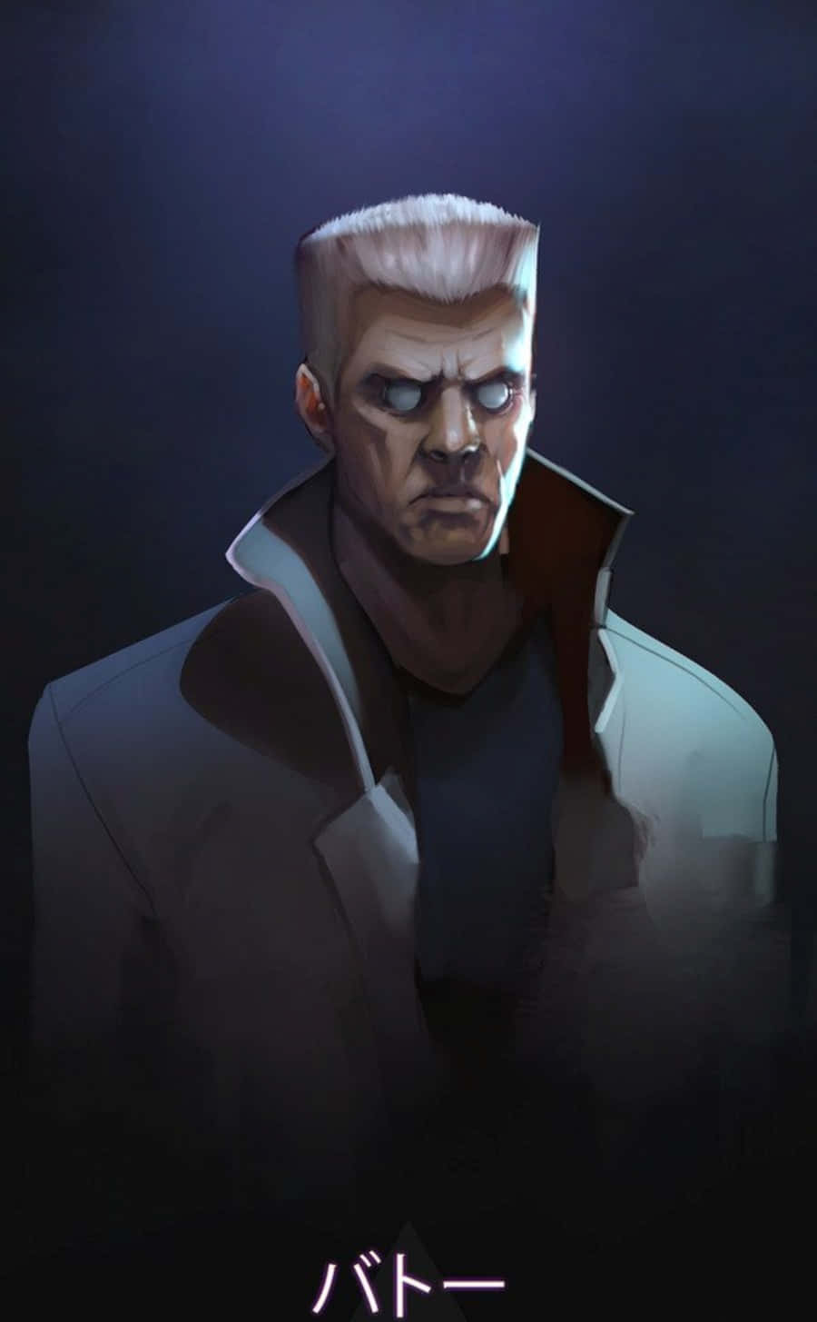 Ghost In The Shell, Batou, white hair, HD Phone Wallpaper