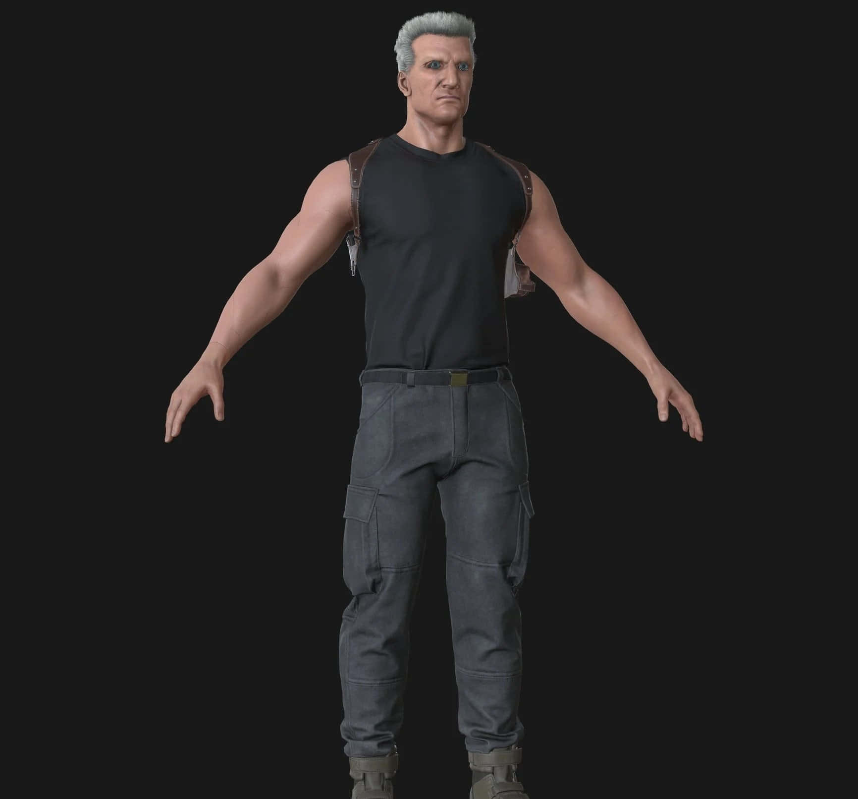 Ghost In The Shell Batou, Batou, gray hair, HD Desktop Wallpaper