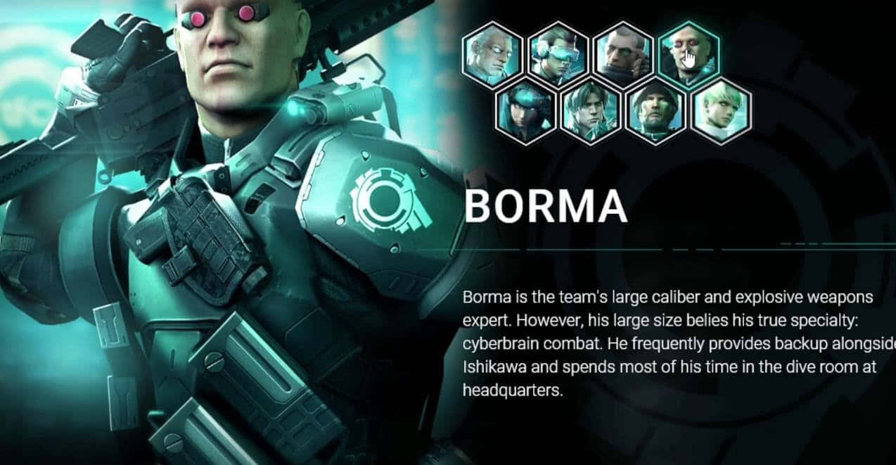 Ghost In The Shell Borma, Borma, cybernetic soldier, SD Desktop Wallpaper