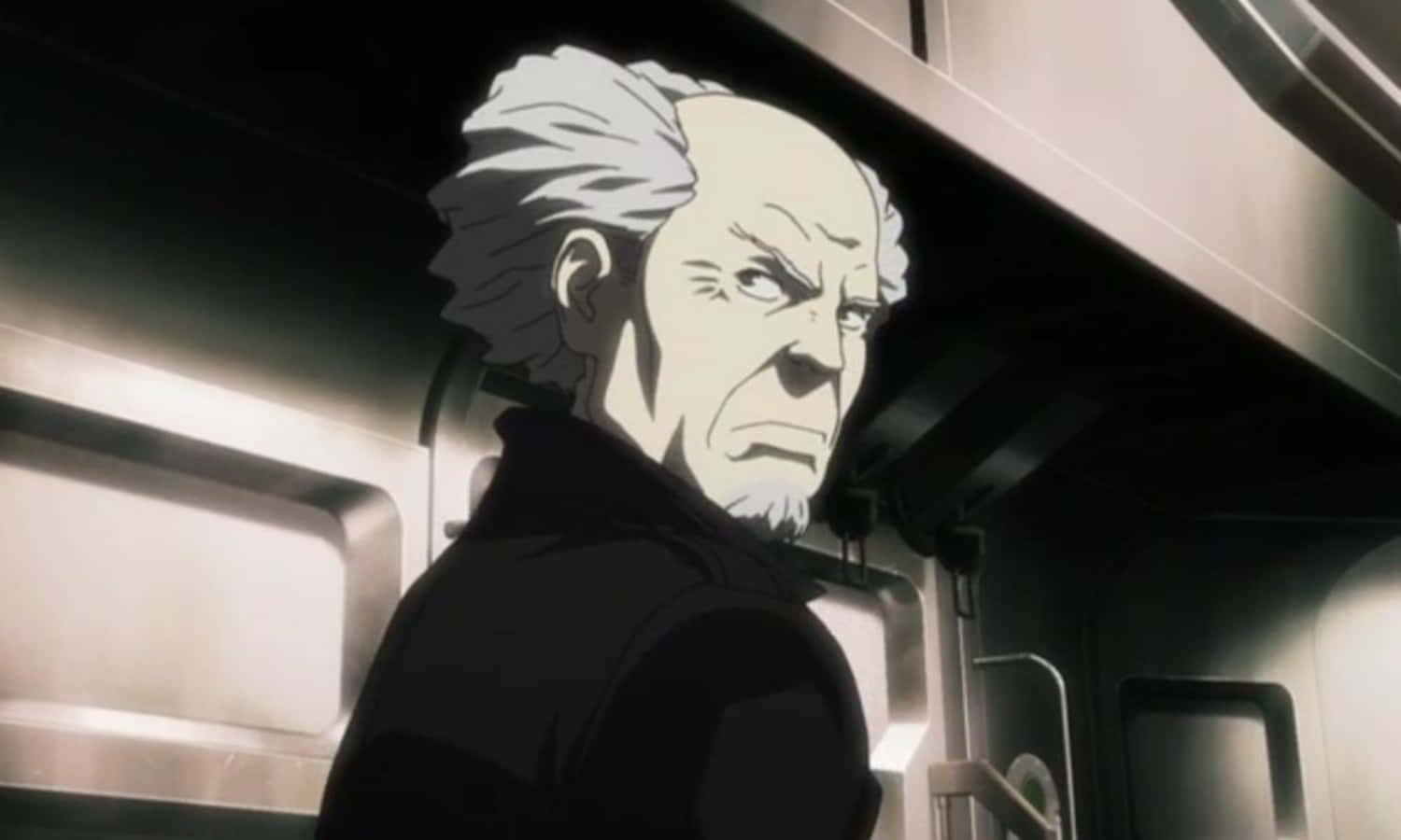Ghost In The Shell, Daisuke Aramaki, white hair, HD Desktop Wallpaper