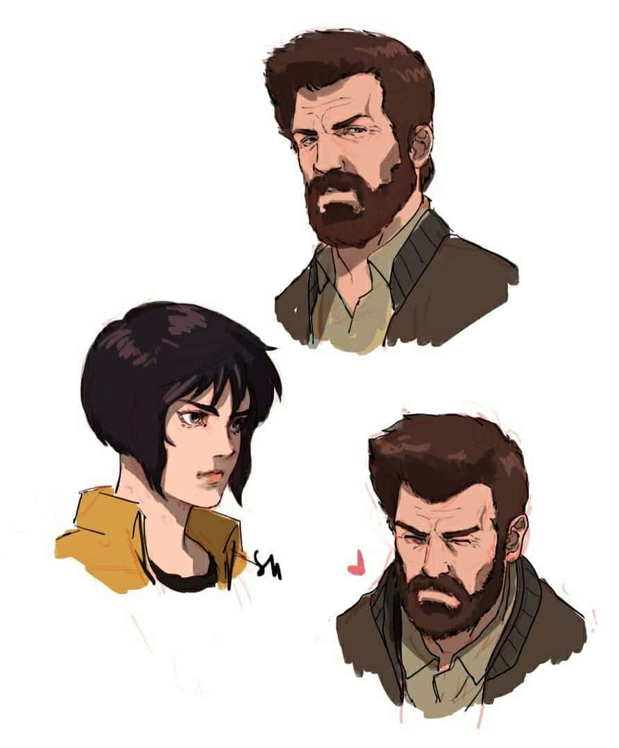 Ghost In The Shell Ishikawa, Ishikawa, character busts, SD Phone Wallpaper