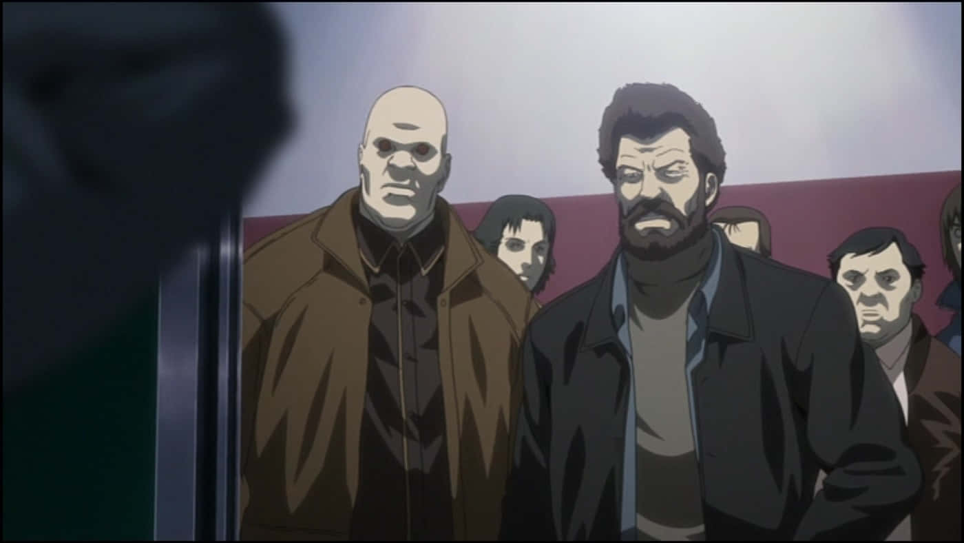 Ghost In The Shell Ishikawa, Team, dark coats, HD Desktop Wallpaper