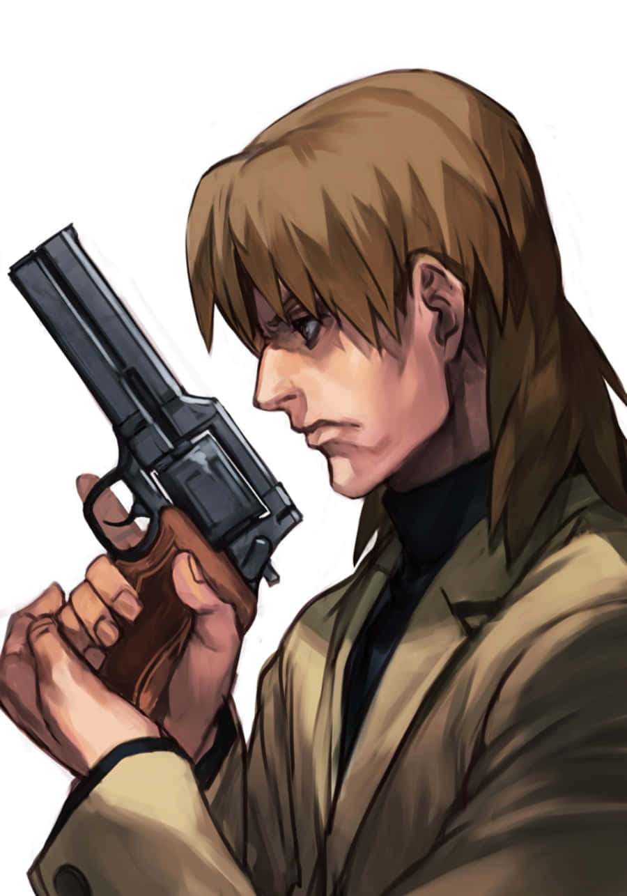 Ghost in the Shell, Togusa, revolver, HD Phone Wallpaper