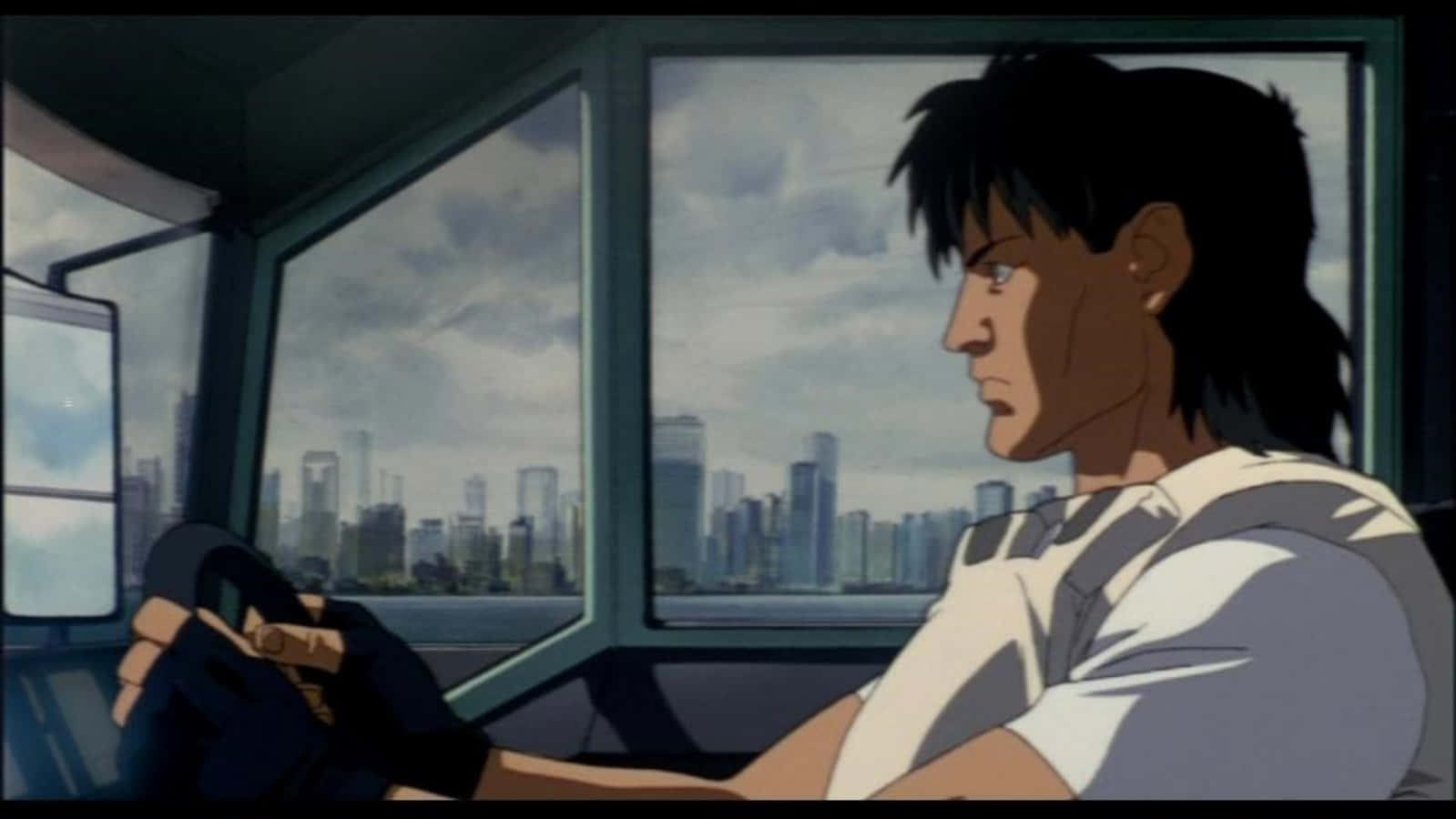 Ghost In The Shell, Togusa, cockpit, HD Desktop Wallpaper