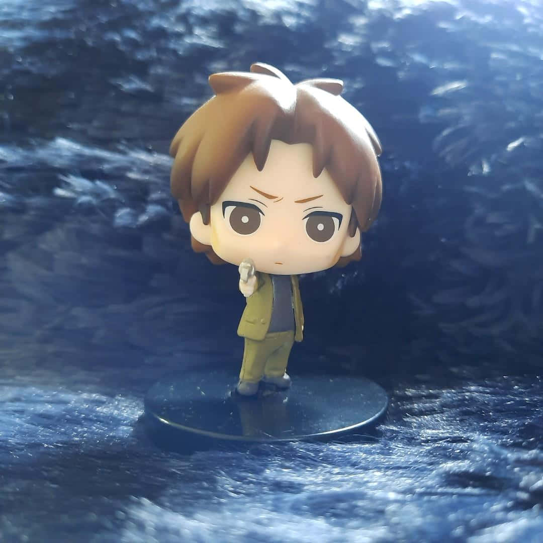 Ghost in the Shell, Togusa, chibi anime figure, SD Desktop Wallpaper