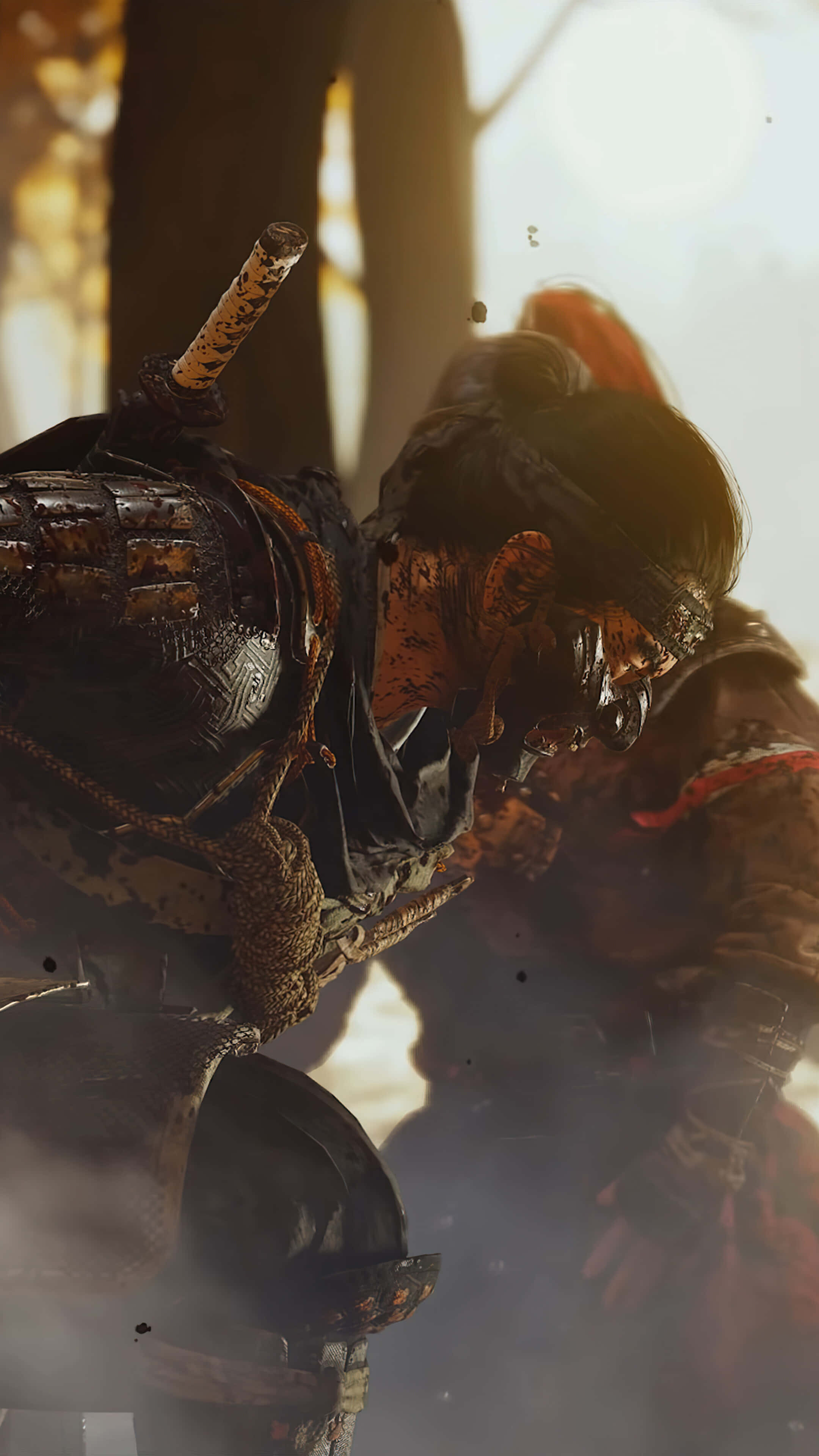 Ghost Of Tsushima, iPhone, samurai warrior, 4K Phone Wallpaper
