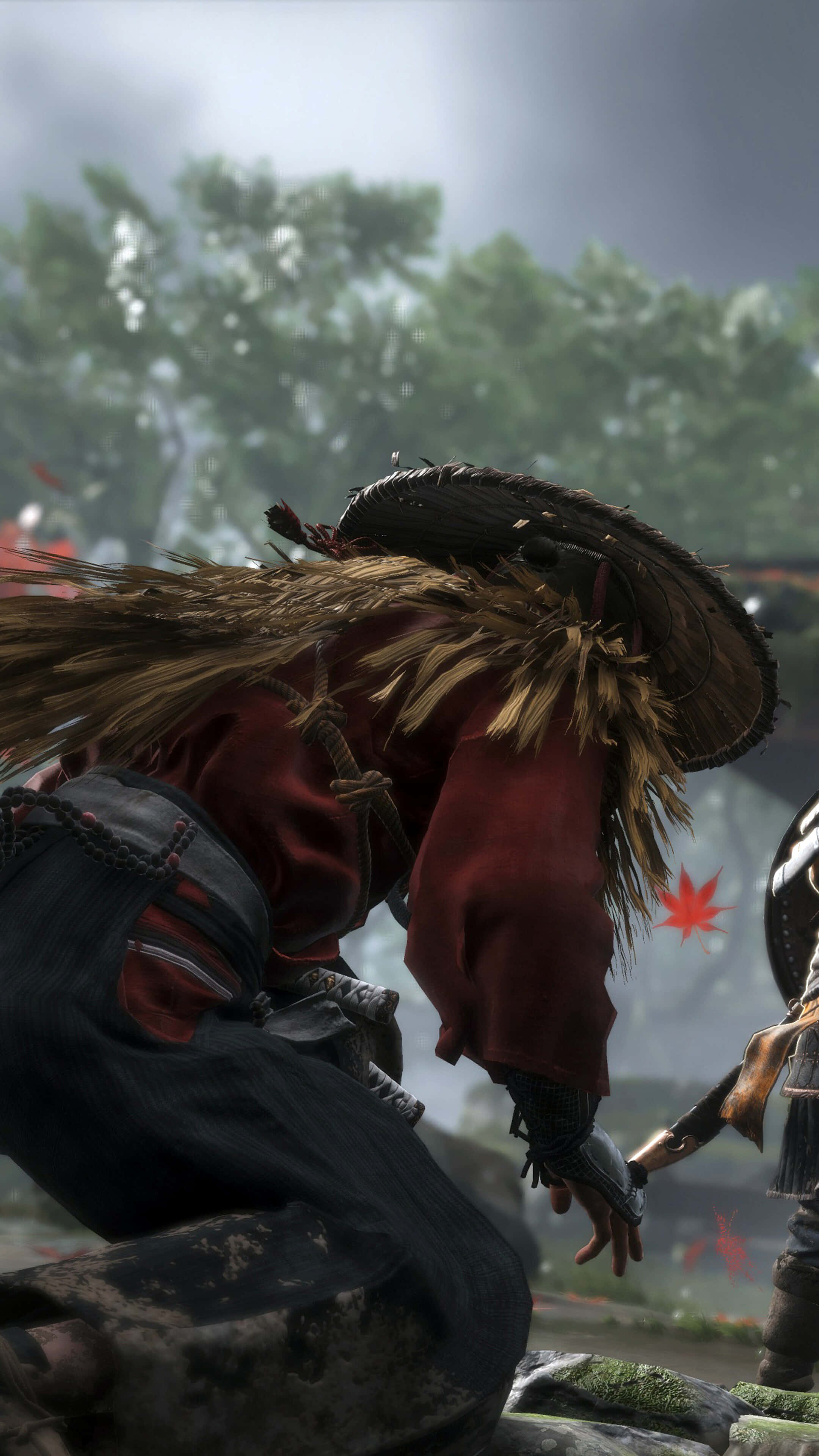 Ghost Of Tsushima, iPhone, samurai warrior, 4K Phone Wallpaper