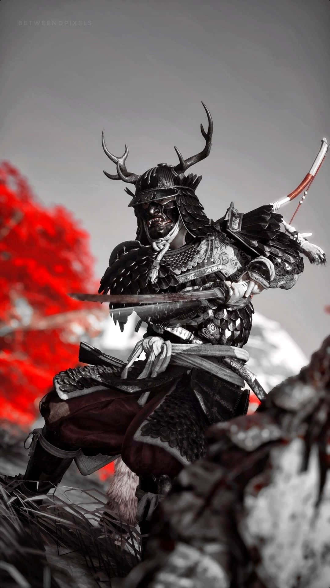 Ghost Of Tsushima, iPhone, samurai warrior, Full HD Phone Wallpaper