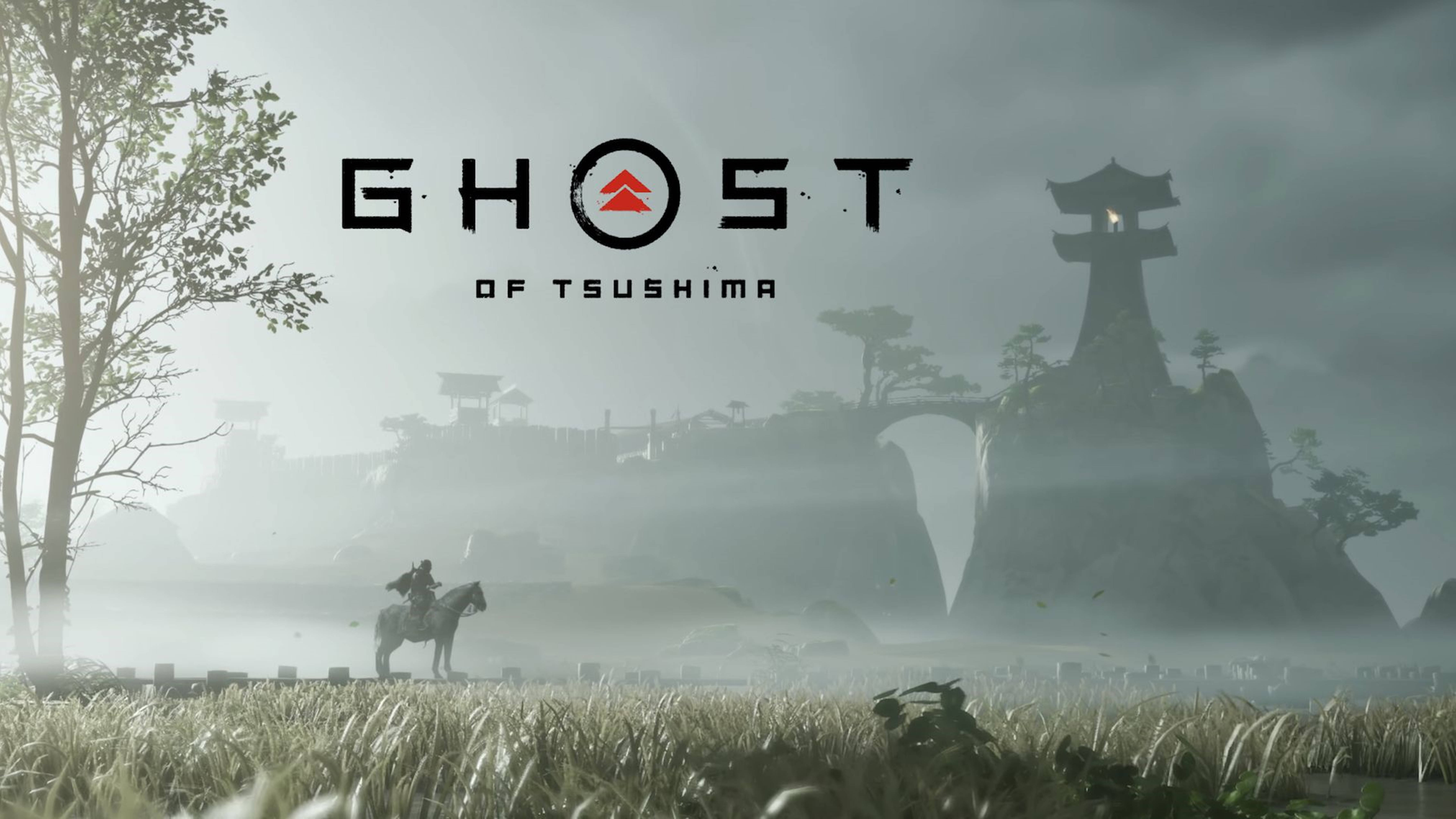 Ghost Of Tsushima, samurai, horse, 5K Desktop Wallpaper
