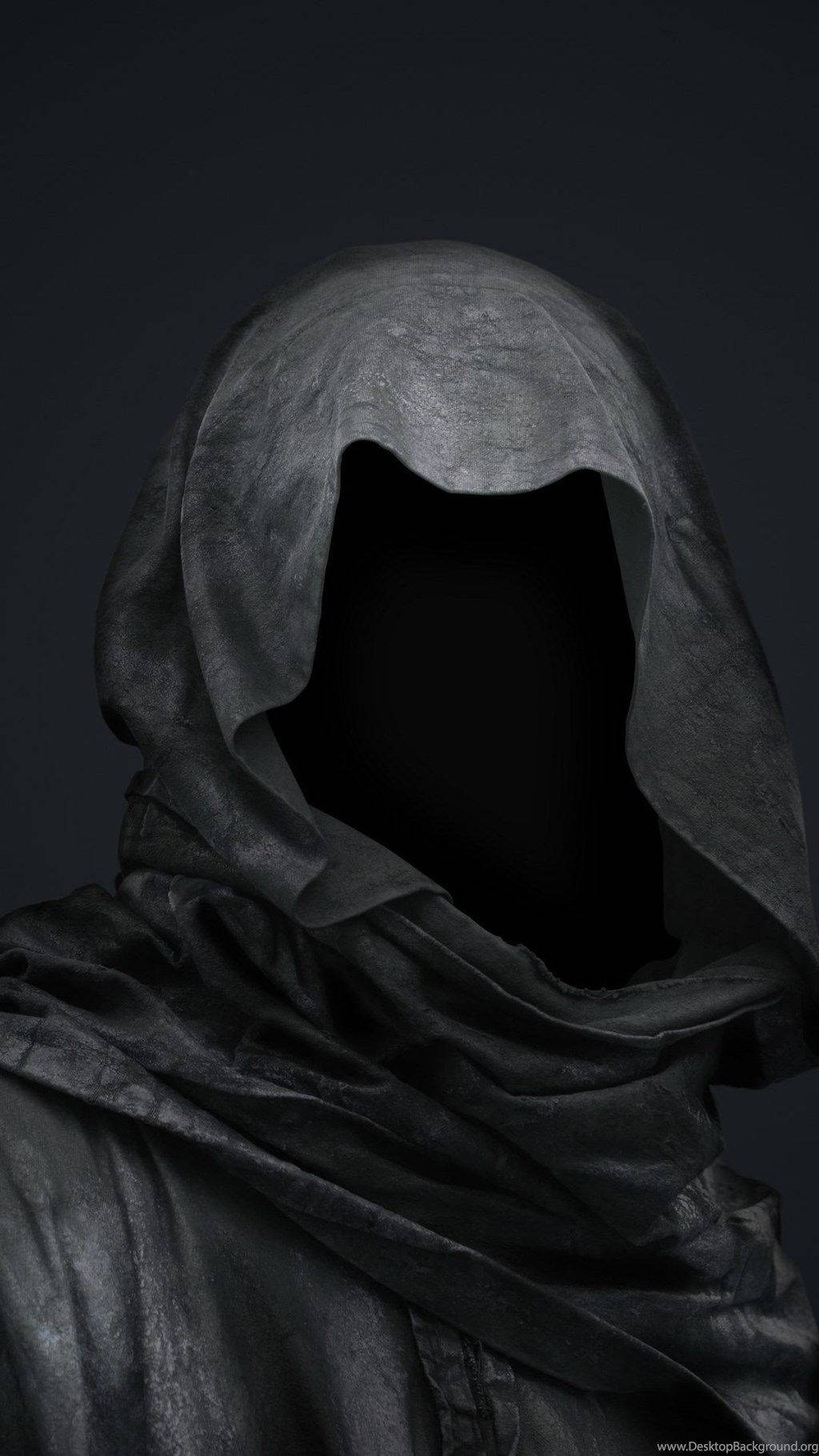 ghost, hooded figure, void, HD Phone Wallpaper