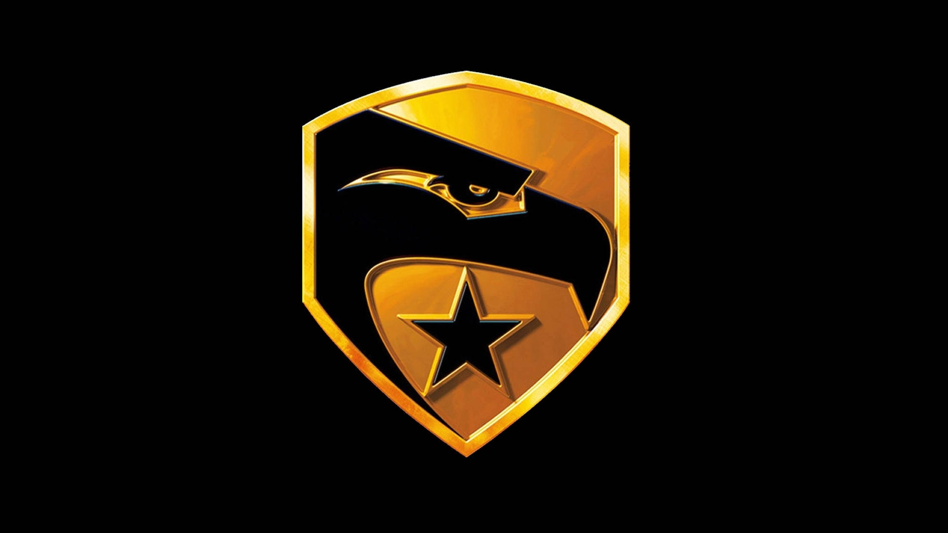 GI Joe, action figures, gold shield emblem, Full HD Desktop Wallpaper