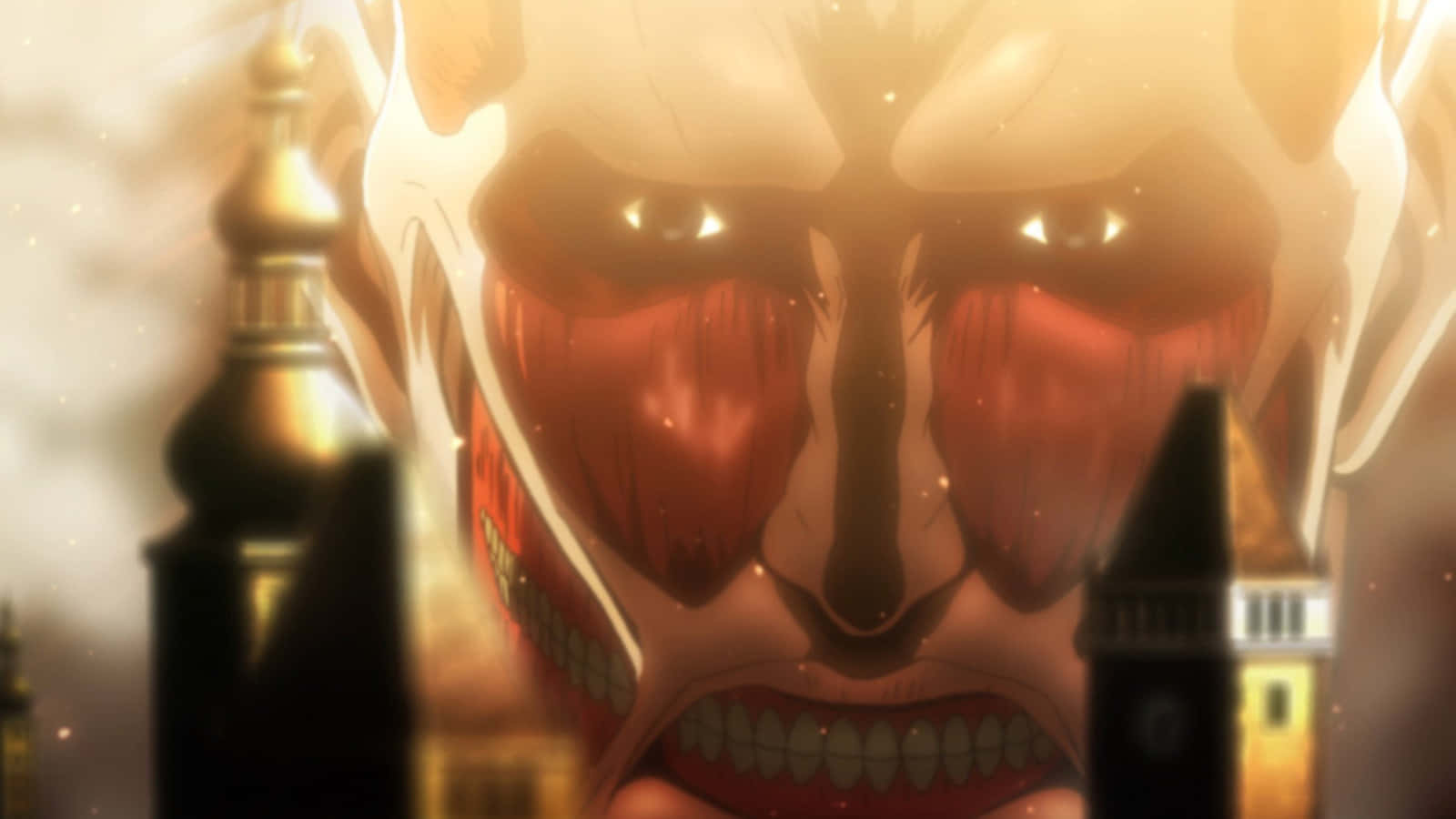 Giant Creatures, colossal titan, cityscape, HD Desktop Wallpaper