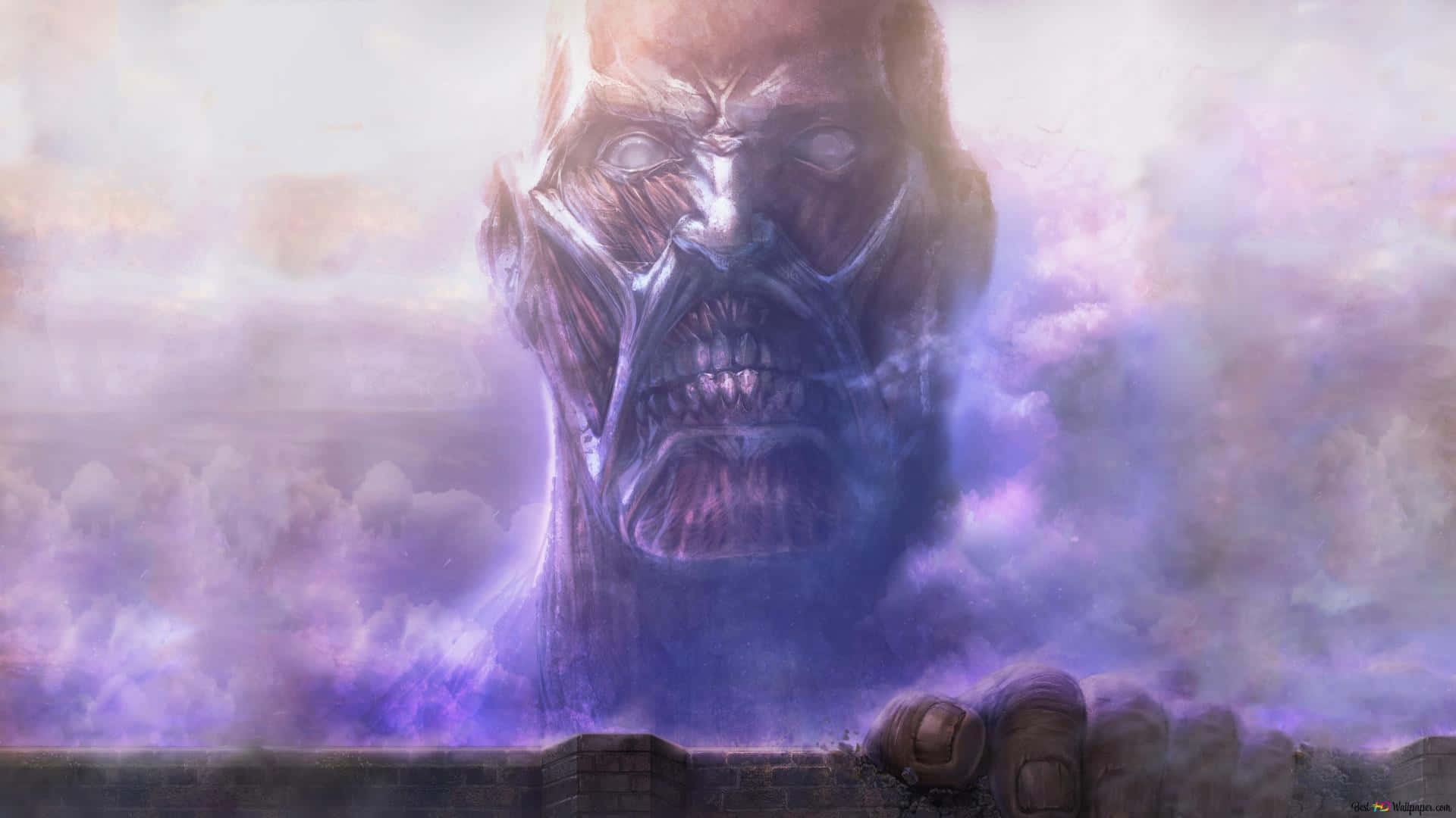 Giant Creatures, colossal, roaring titan, Full HD Desktop Wallpaper