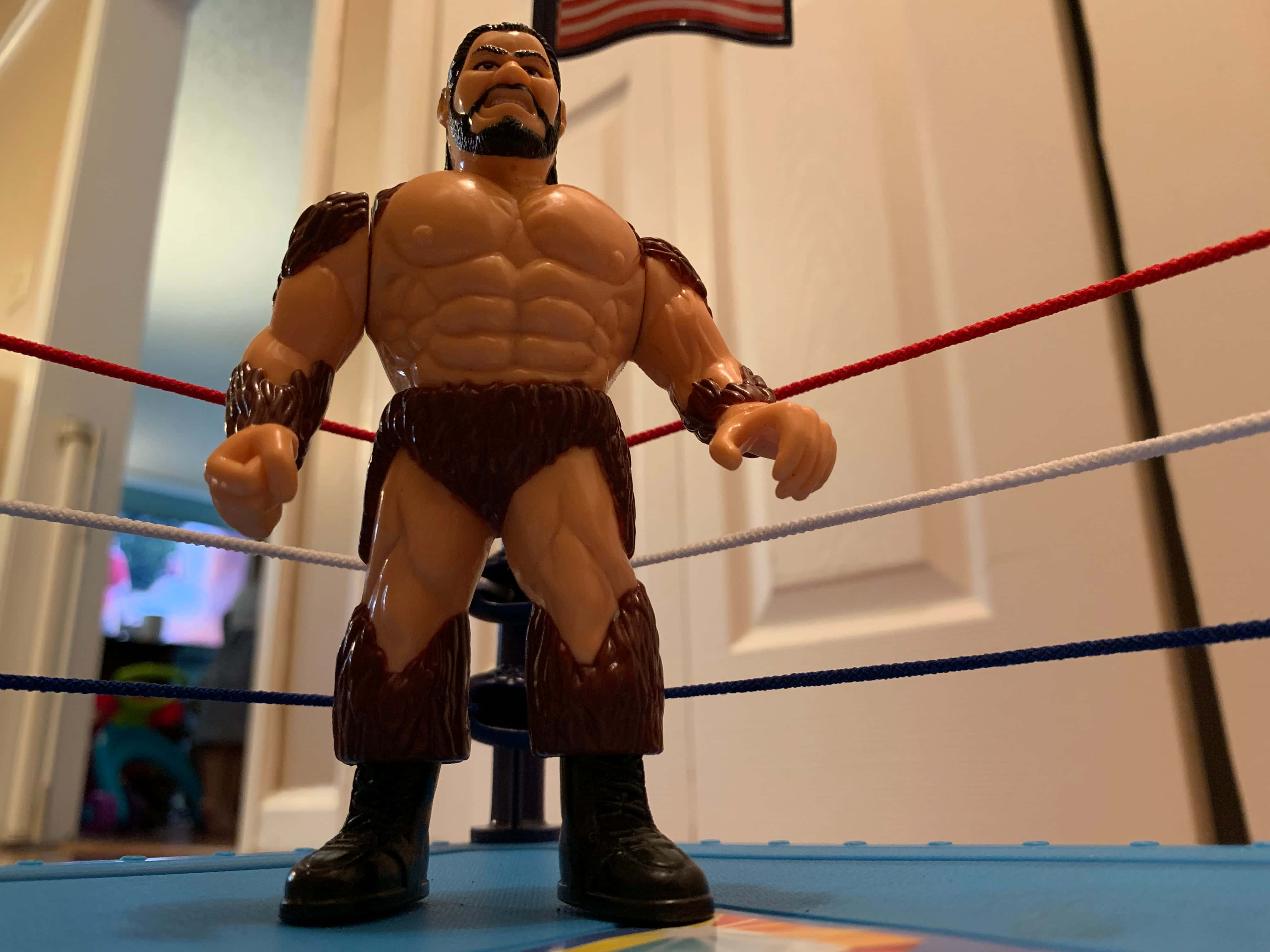 Giant Gonzalez, Argentine Professional Wrestler, toy ring, 4K Desktop Wallpaper