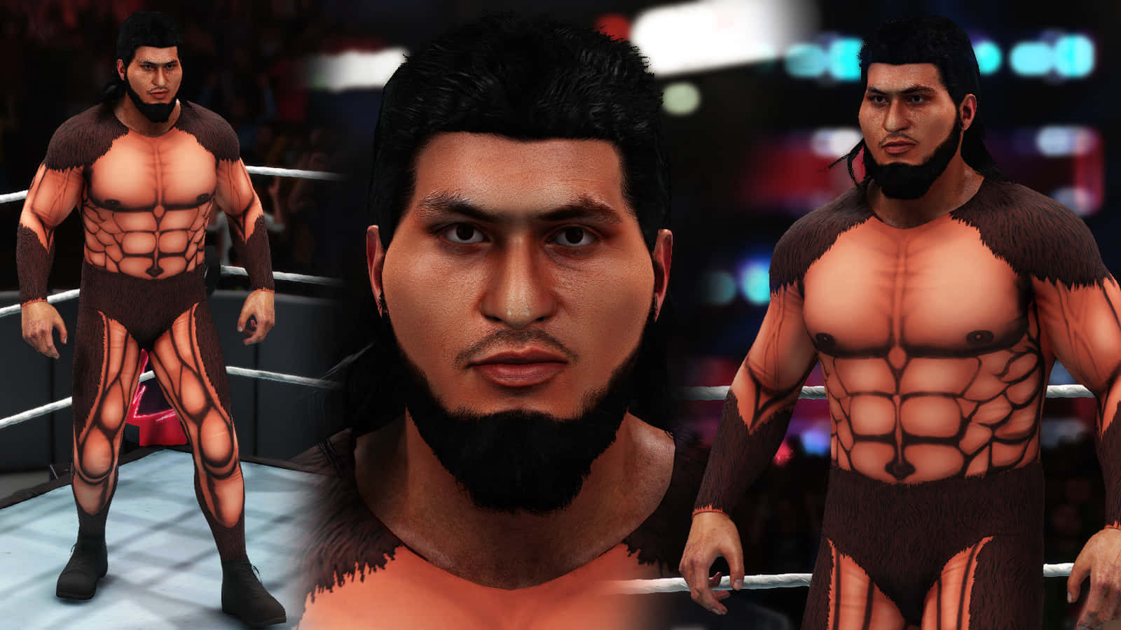 Giant Gonzalez, wrestling character, beard, HD Desktop Wallpaper