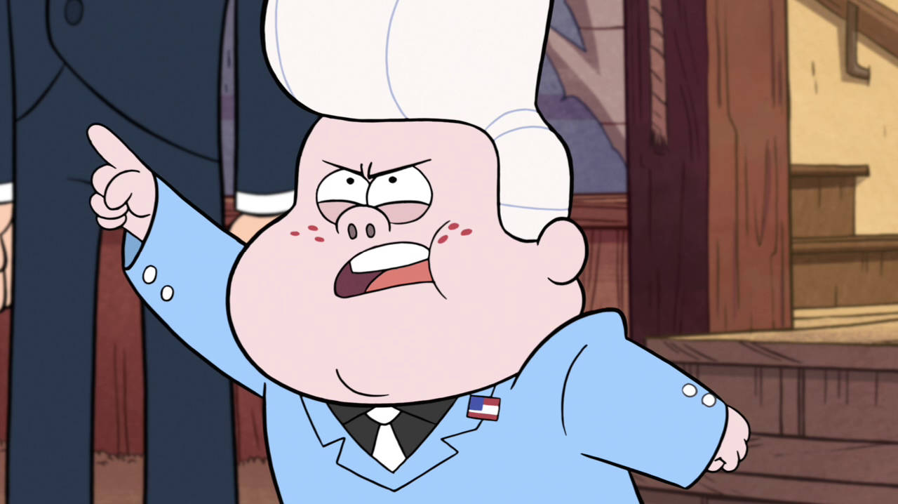 Gideon, angry gideon, gleeful art, HD Desktop Wallpaper