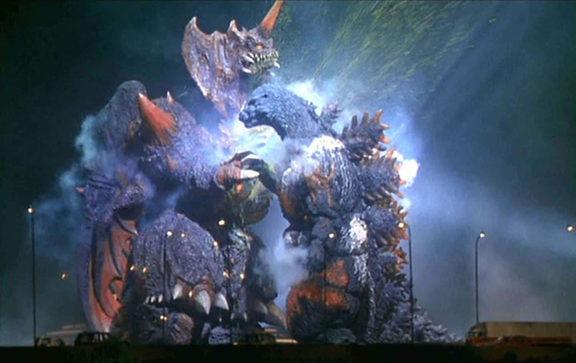 Gigan, kaiju, nighttime, Full HD Desktop Wallpaper