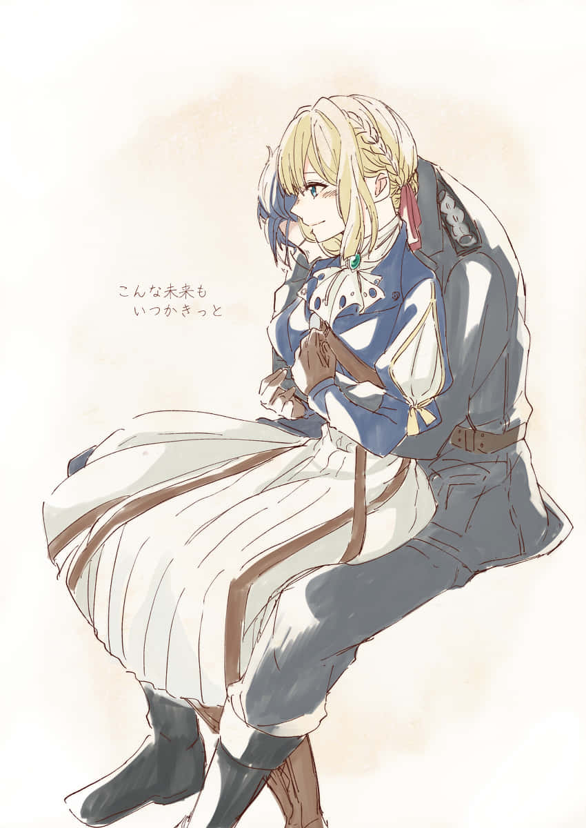 Gilbert Bougainvillea, anime characters, historical-style outfits, SD Phone Wallpaper
