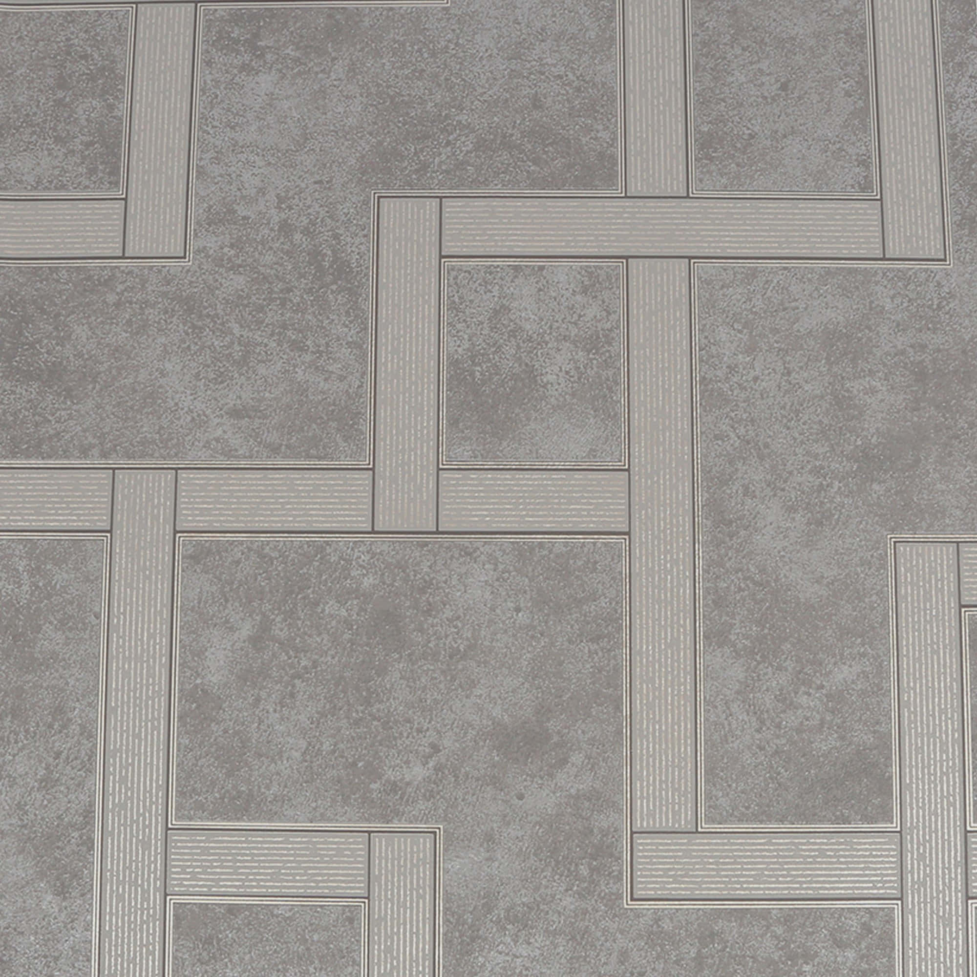Gilded Pattern, geometric gray pattern, textured concrete-like panels, Full HD Desktop Wallpaper