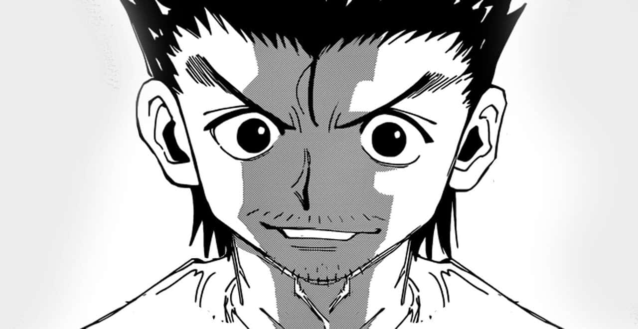Ging Freecss, manga-style, spiky hair, HD Desktop Wallpaper