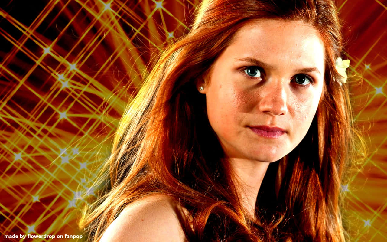 Ginny Weasley, red hair, freckles, HD Desktop Wallpaper