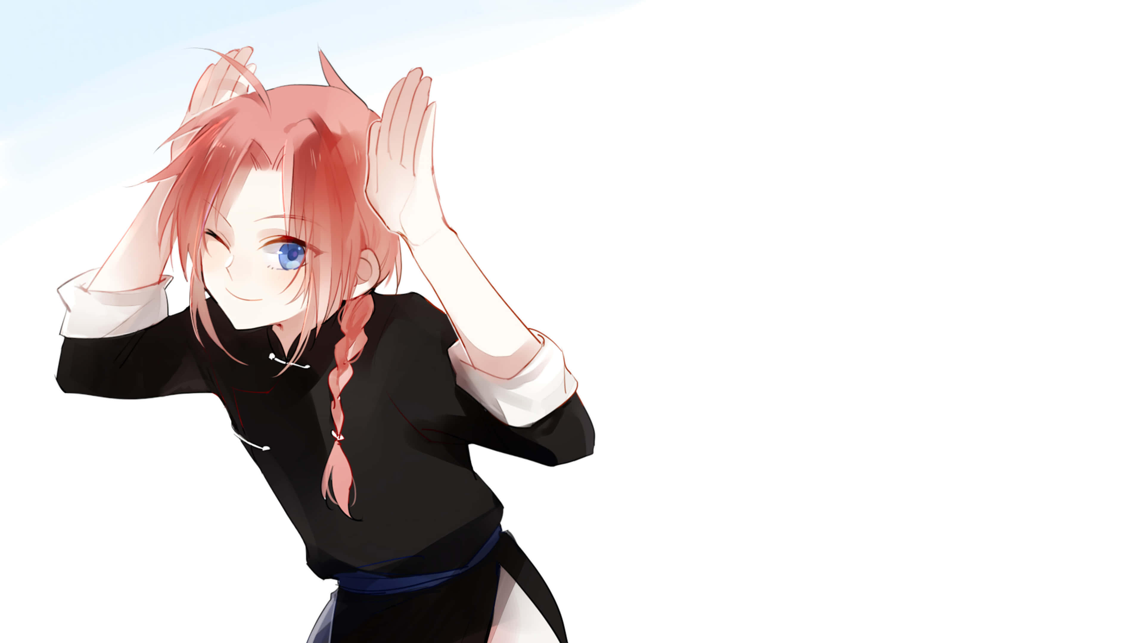Kamui, Gintama, pink hair, 4K Desktop Wallpaper
