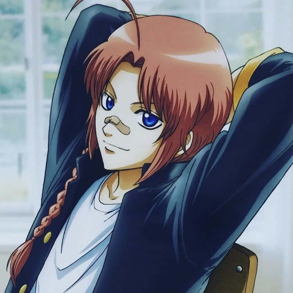 Kamui, Gintama Anime, red hair, SD Desktop Wallpaper