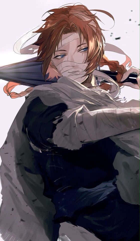 Kamui, Gintama, anime warrior, SD Phone Wallpaper