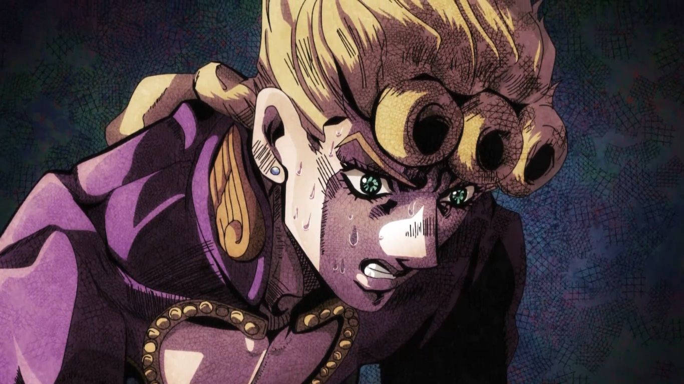 Giorno Giovanna, blonde hair, green eyes, HD Desktop Wallpaper