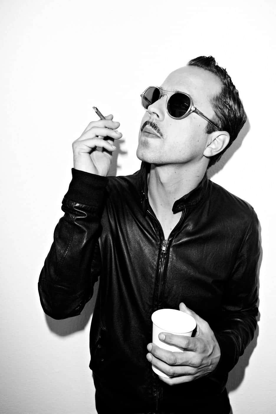 Giovanni Ribisi, sunglasses, leather jacket, HD Phone Wallpaper