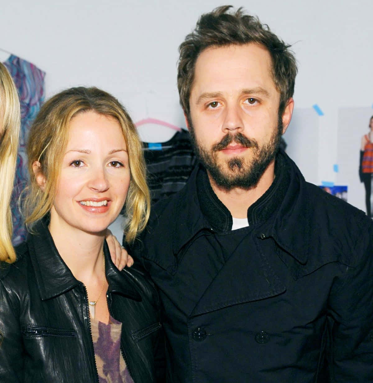 Giovanni Ribisi, black jackets, beard, SD Phone Wallpaper