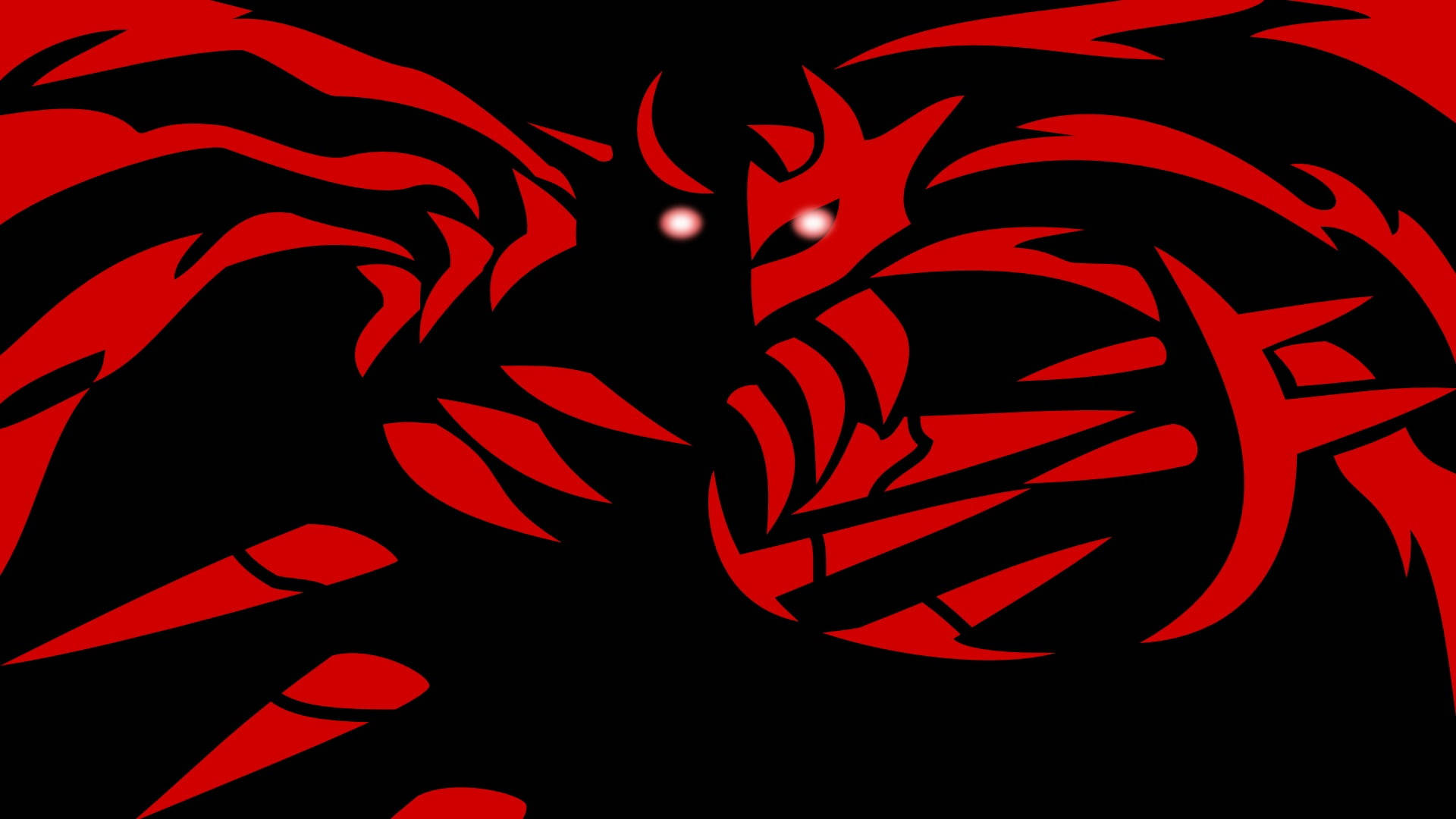 Giratina, red, black, Full HD Desktop Wallpaper