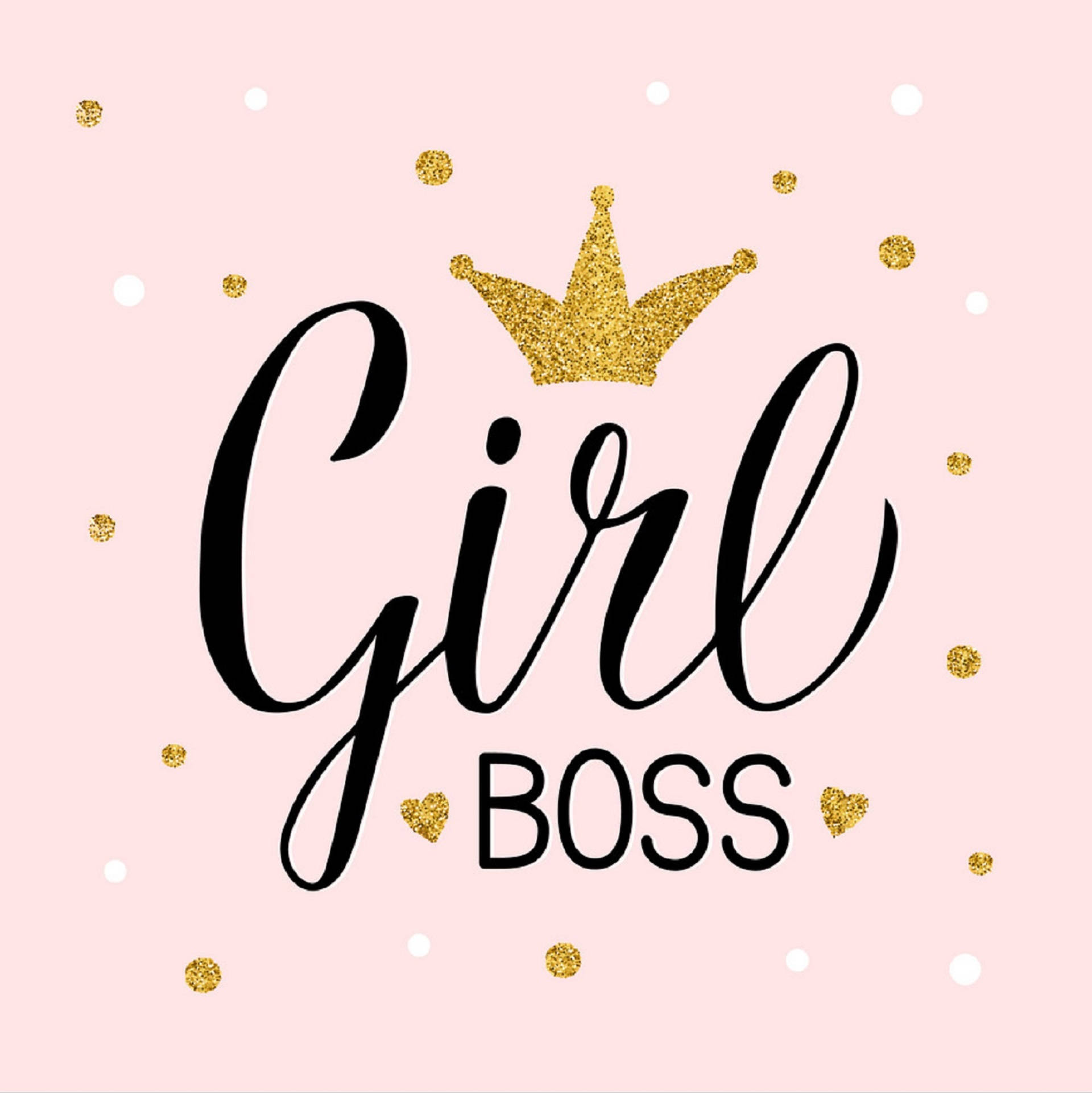 gold glitters, pink background, glittery gold crown, Full HD Phone Wallpaper
