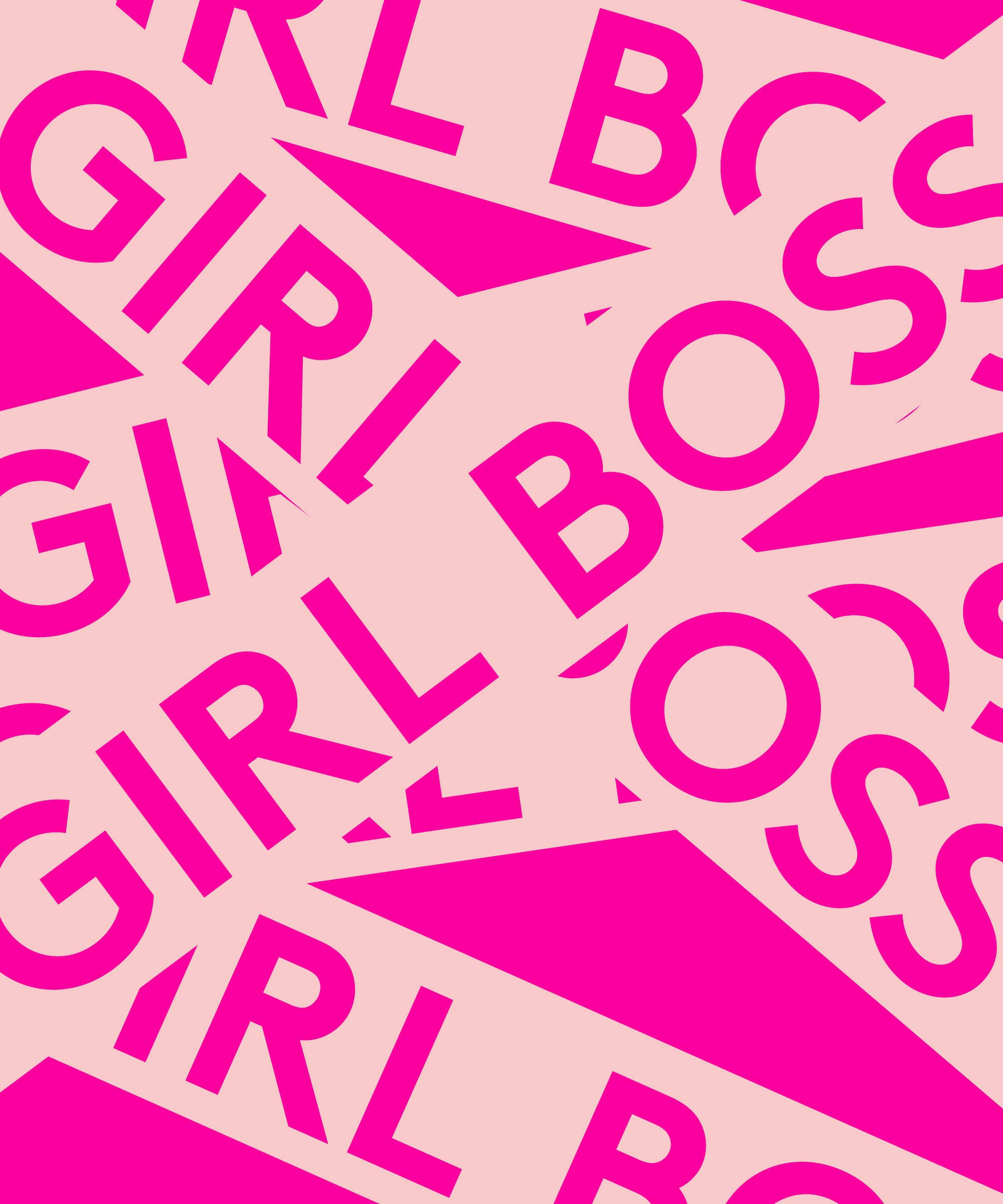 Girl Boss, pink, GIRL BOSS text, Full HD Phone Wallpaper