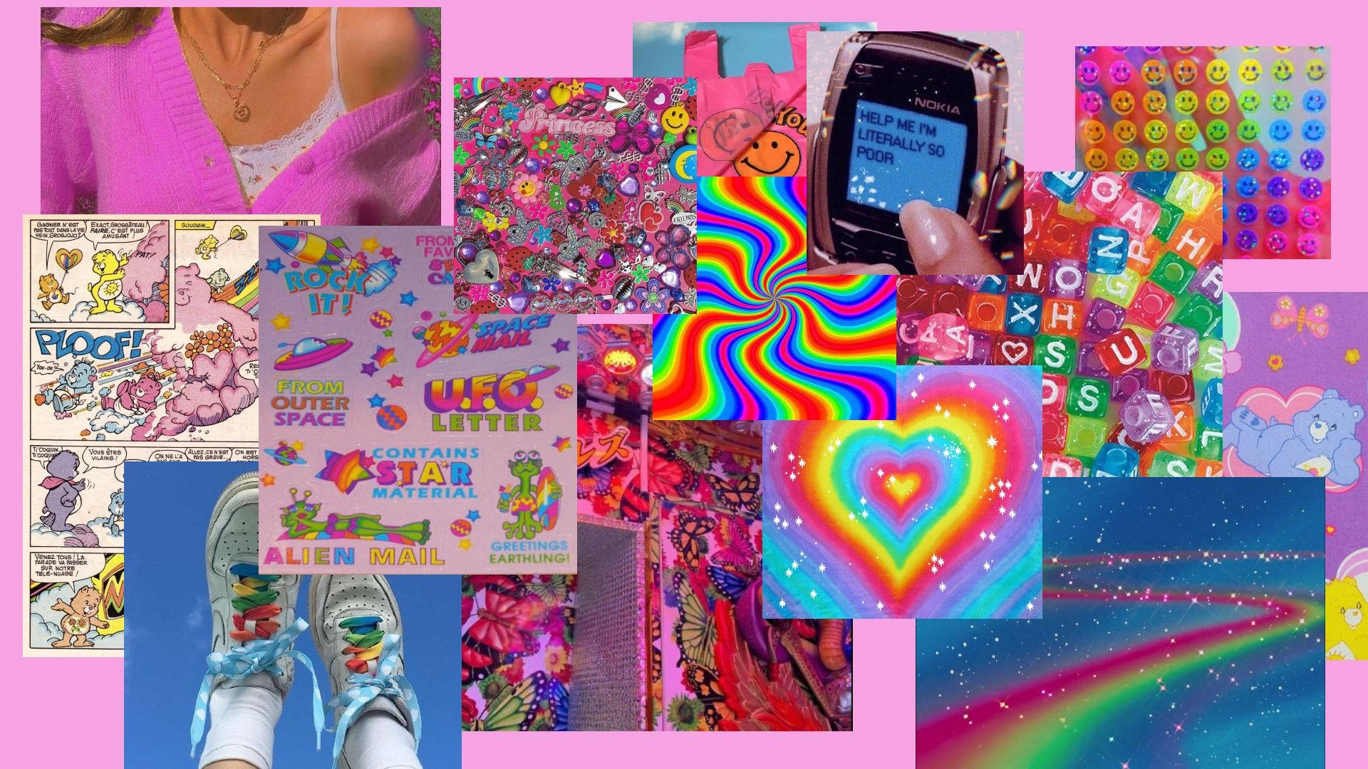 pink phone, 90s nostalgia, pink sweaters, Full HD Desktop Wallpaper