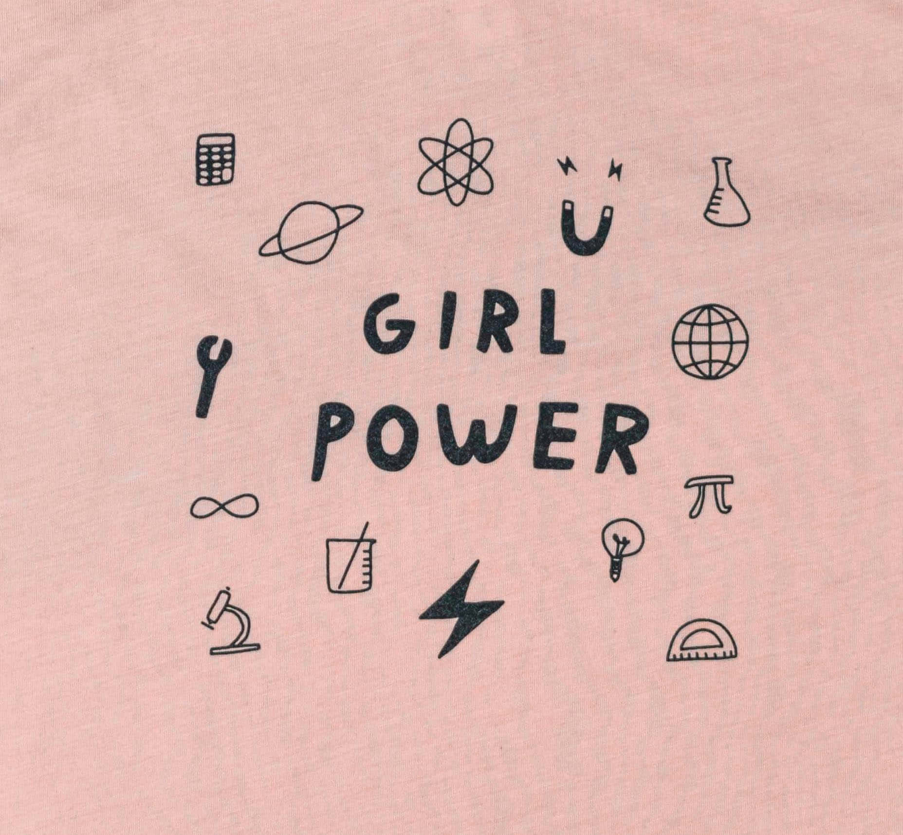 Girl Power, feminist symbols, pink fabric, HD Desktop Wallpaper