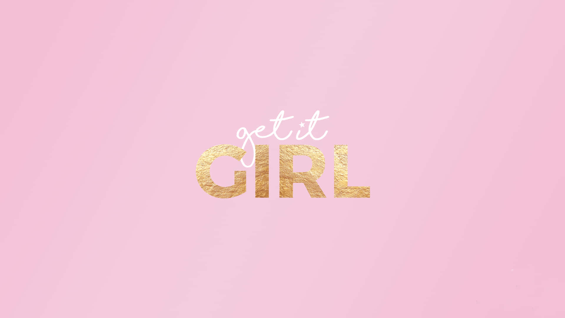 rose gold sunset, GIRL, cursive get it, Full HD Desktop Wallpaper